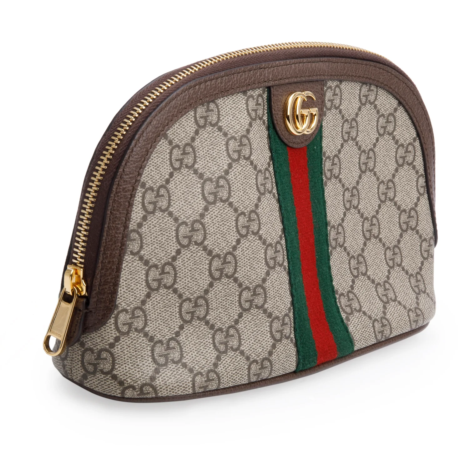 Gucci GG Supreme Monogram Web Ophidia Small Cosmetic Pouch - Image 2