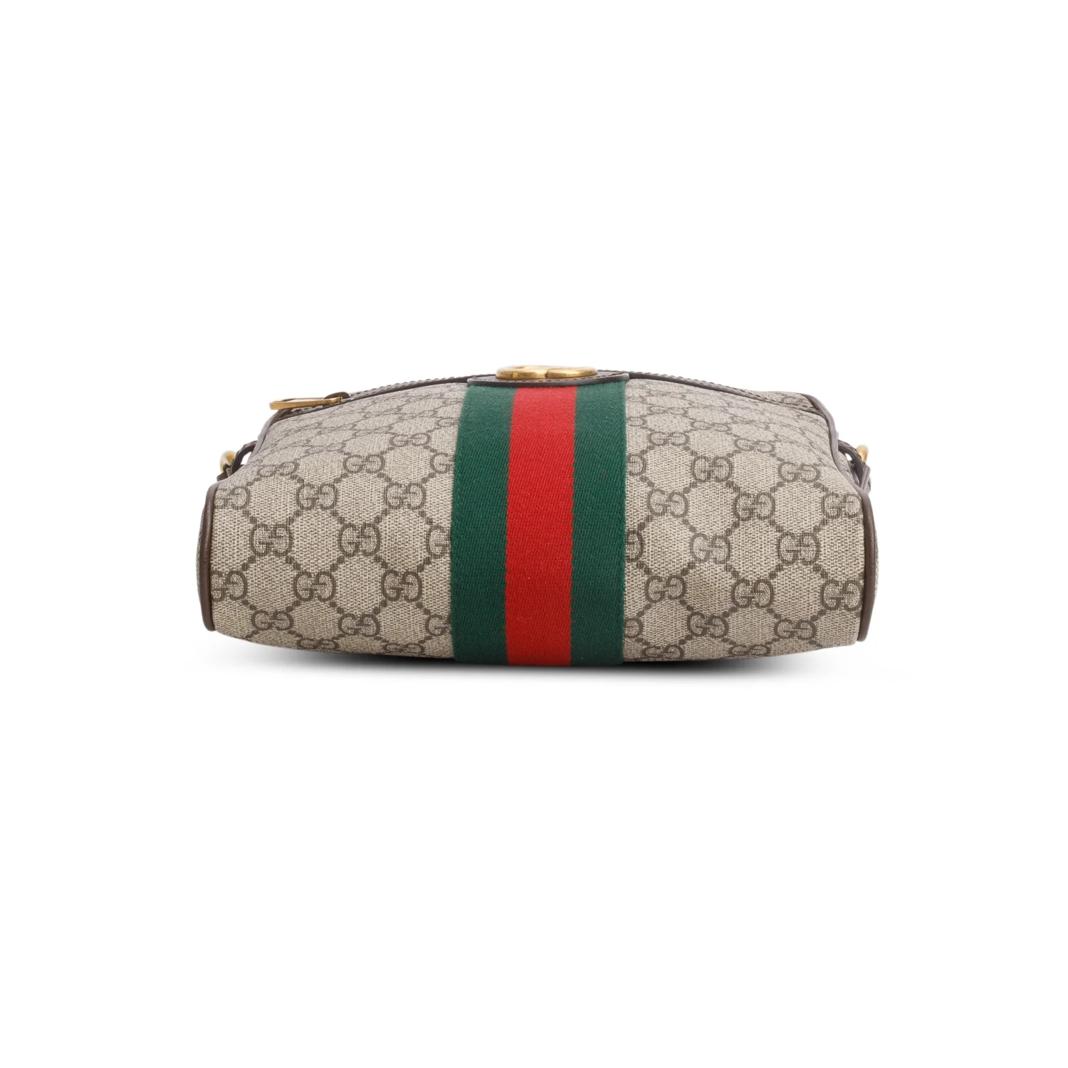 Gucci GG Supreme Monogram Web Small Ophidia Messenger Bag w/ Box - Image 8
