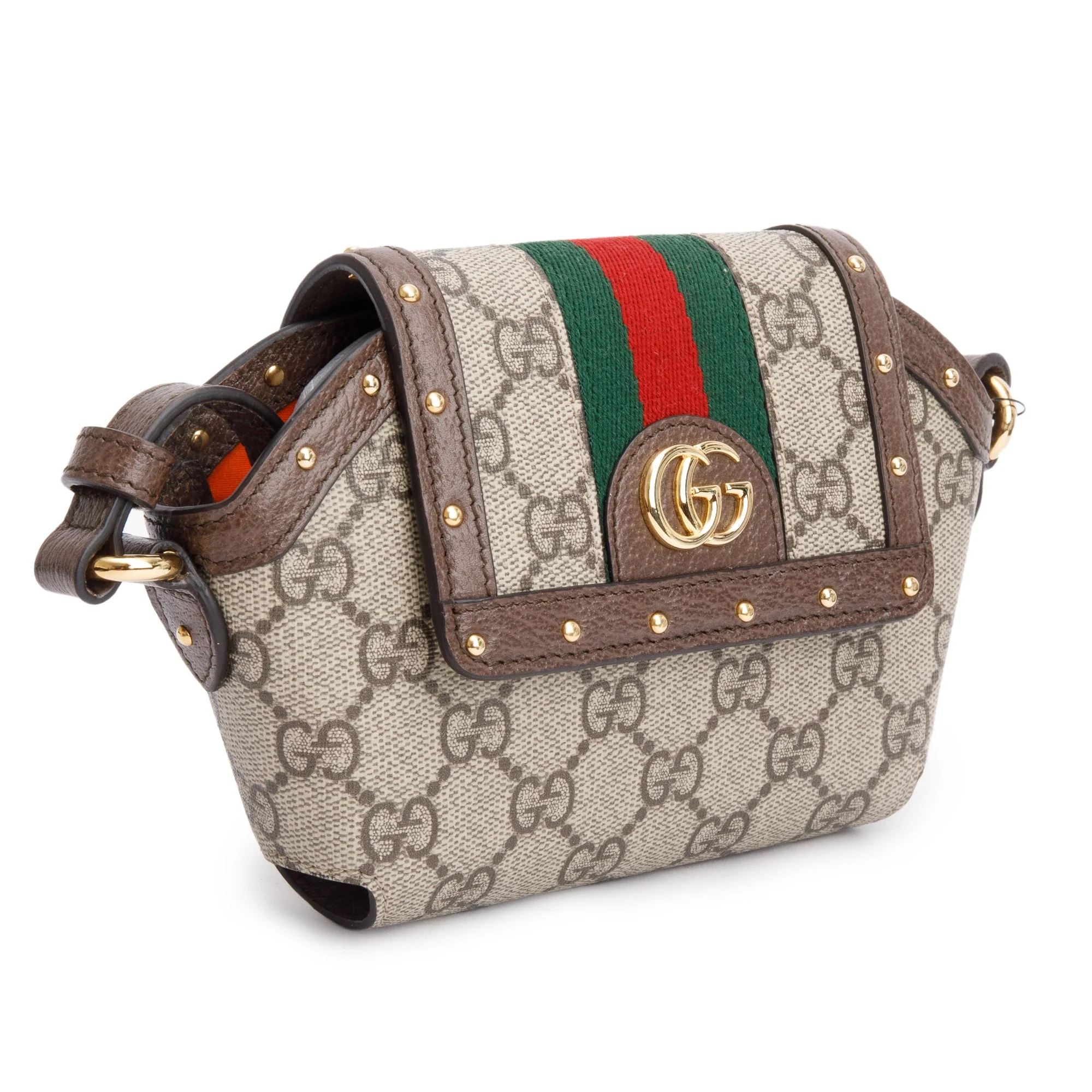 Gucci GG Supreme Ophidia Web Headphones Case Bag - Image 4