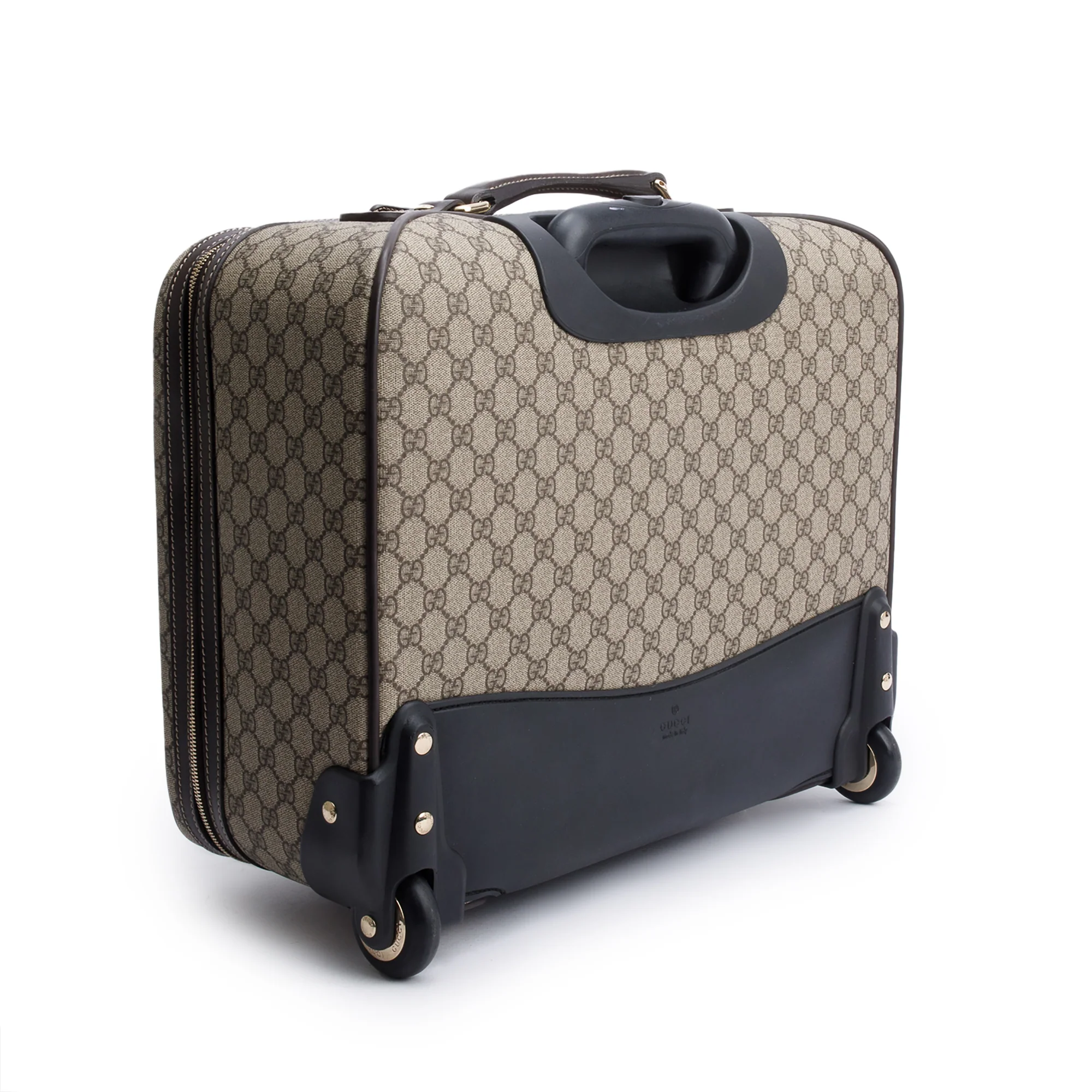 Gucci GG Supreme Pilot Rolling Suitcase - Image 4
