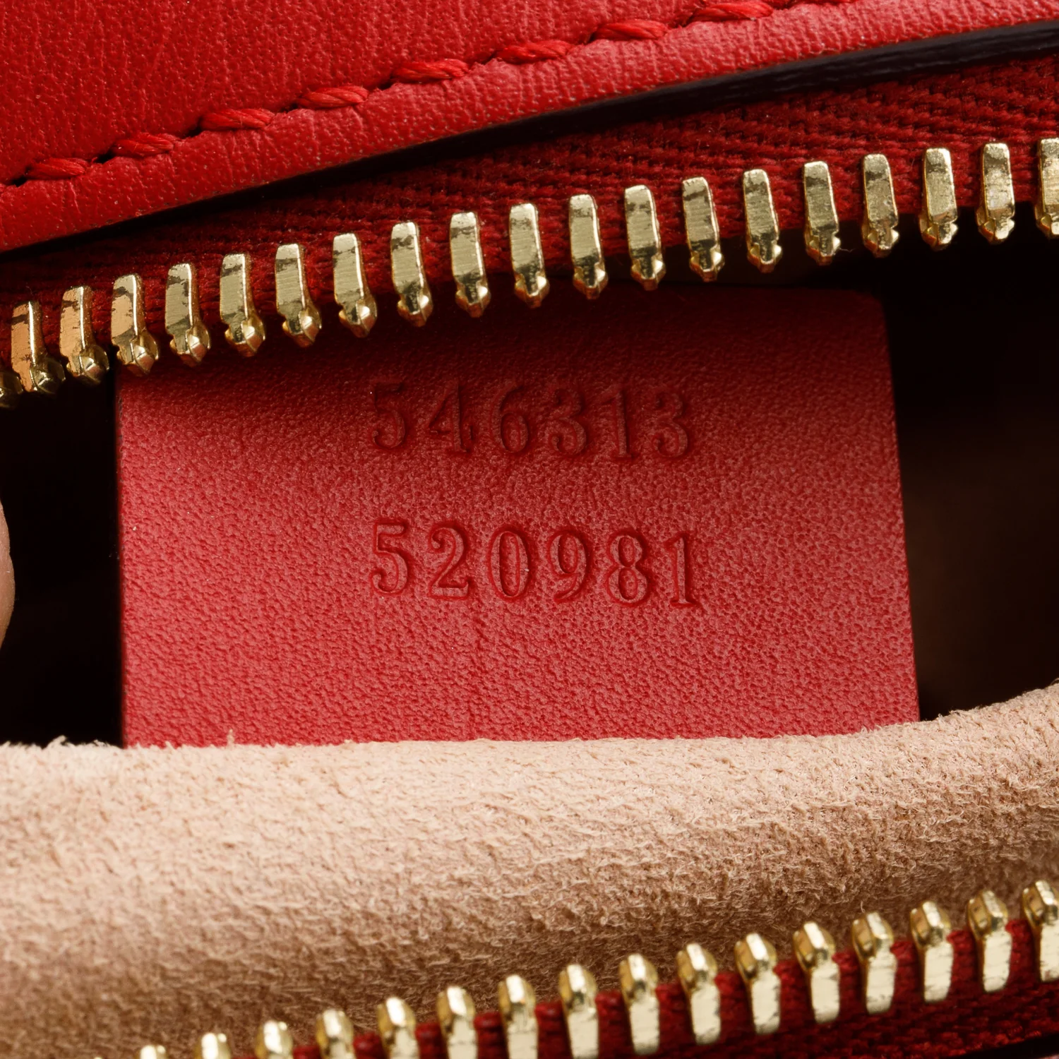 Gucci GG Supreme Red Leather Blooms Chain Crossbody Bag - Image 10