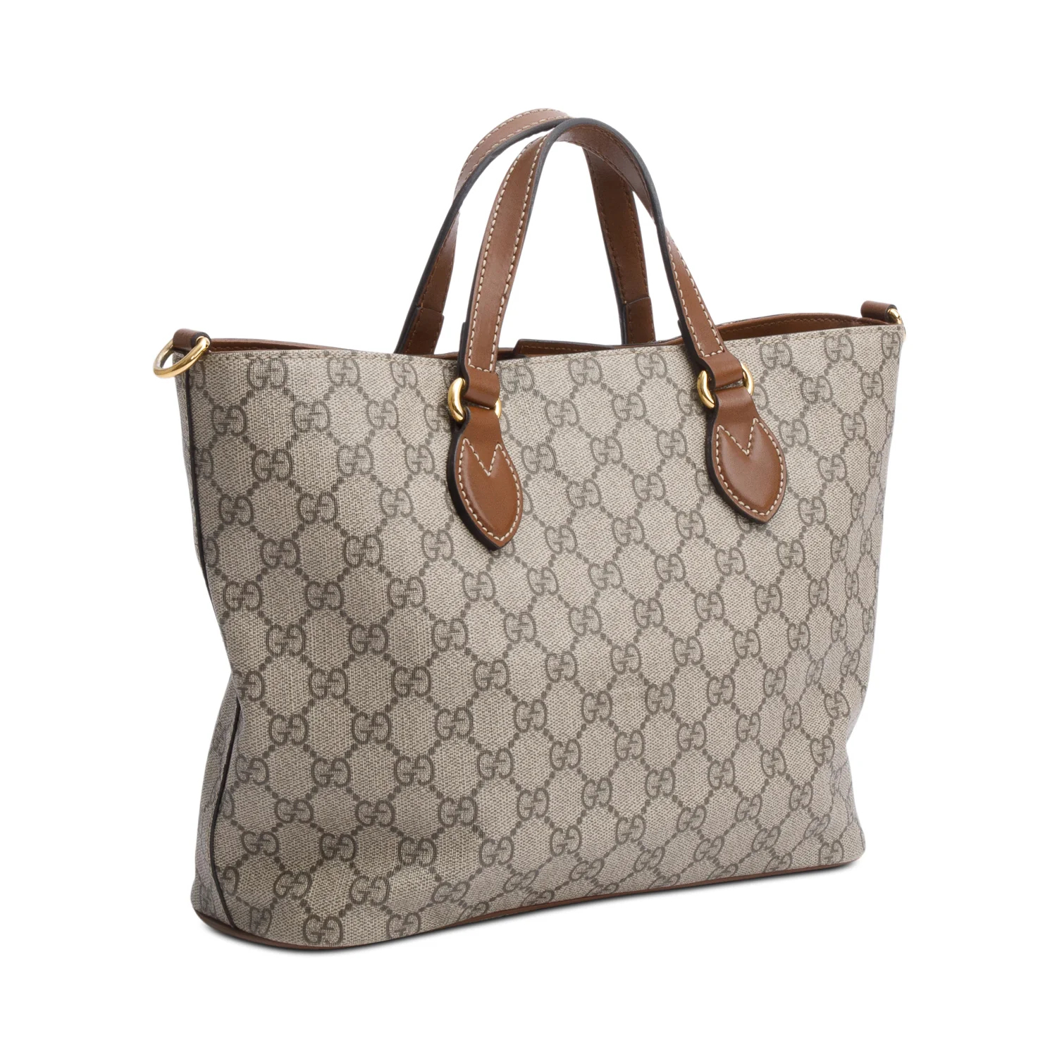 Gucci GG Supreme Soft Small Tote w/ Strap - Image 4