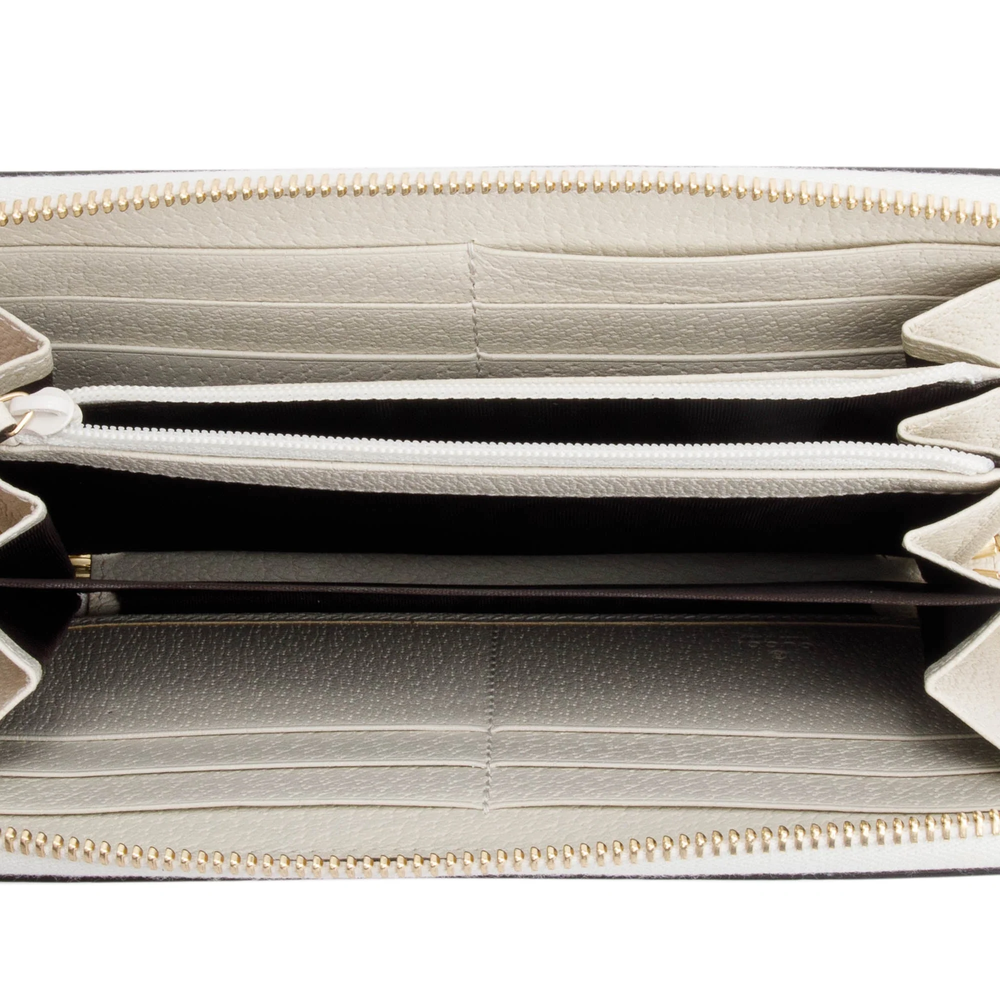 Gucci GG Supreme Web Blooms Ophidia GG Zip Around wallet w/ Box - Image 5