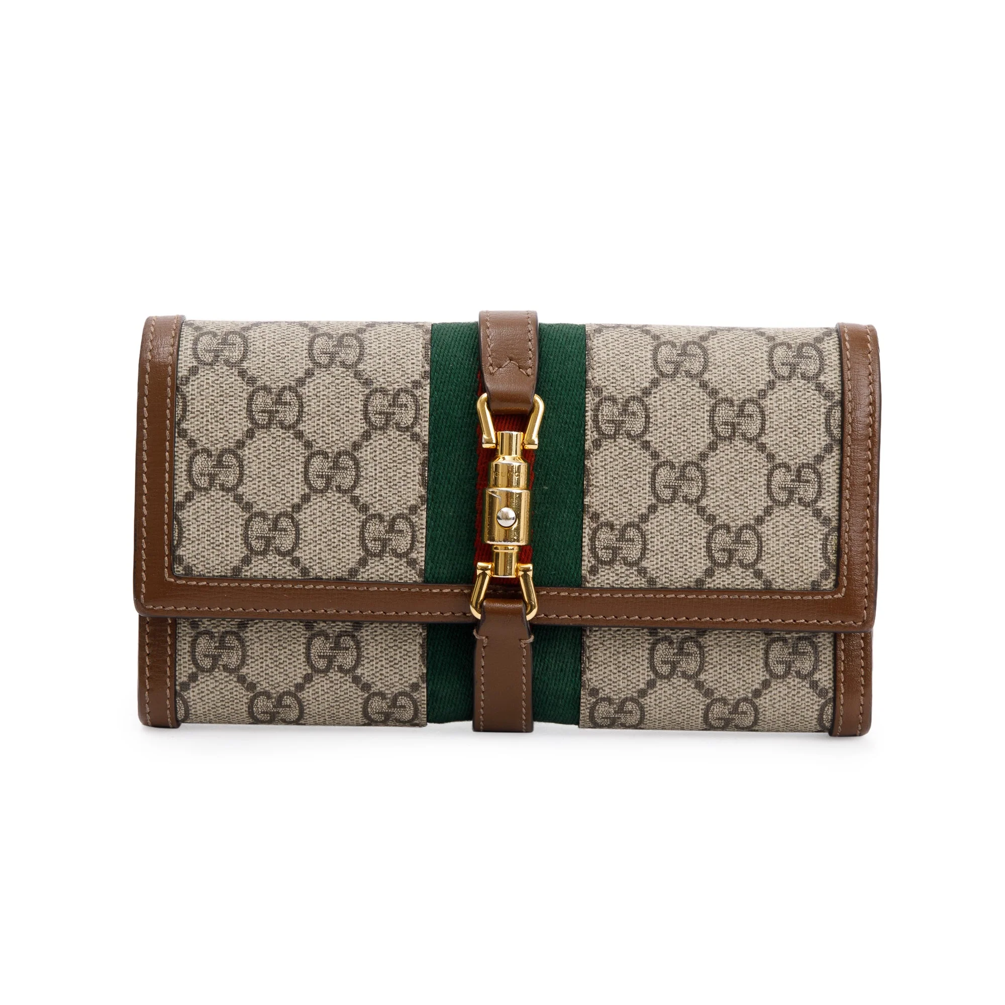 Gucci GG Supreme Web Jackie 1961 Wallet on Chain - Image 3