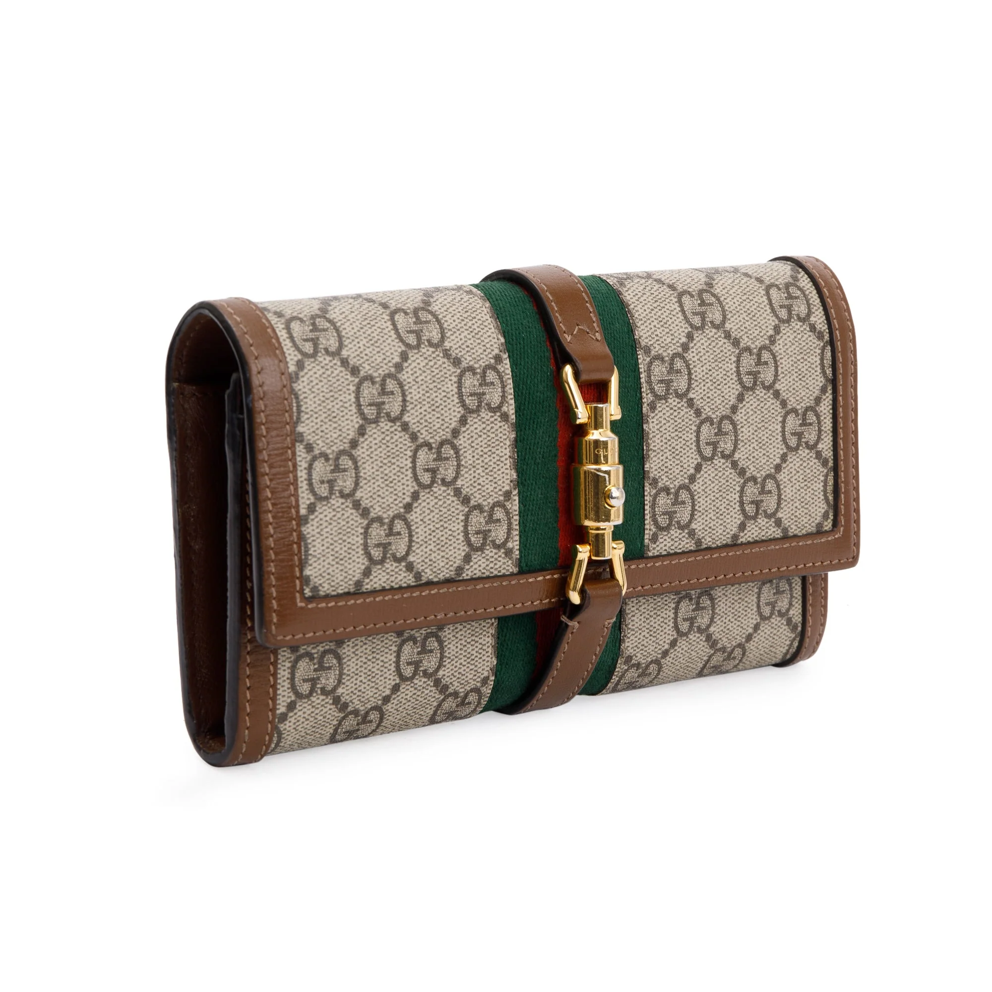 Gucci GG Supreme Web Jackie 1961 Wallet on Chain - Image 4