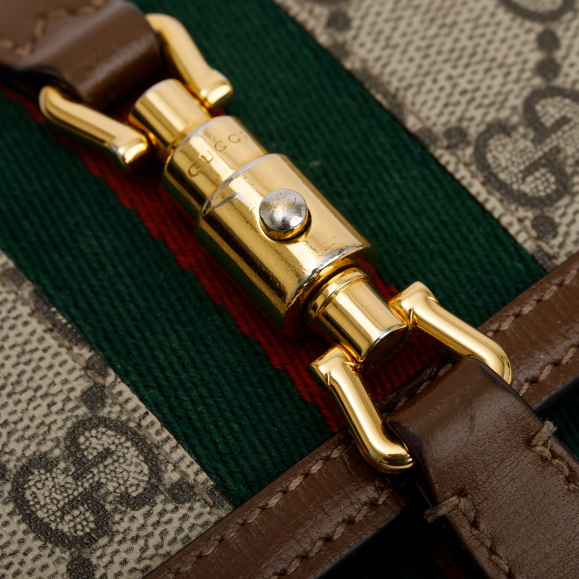 Gucci GG Supreme Web Jackie 1961 Wallet on Chain - Image 7