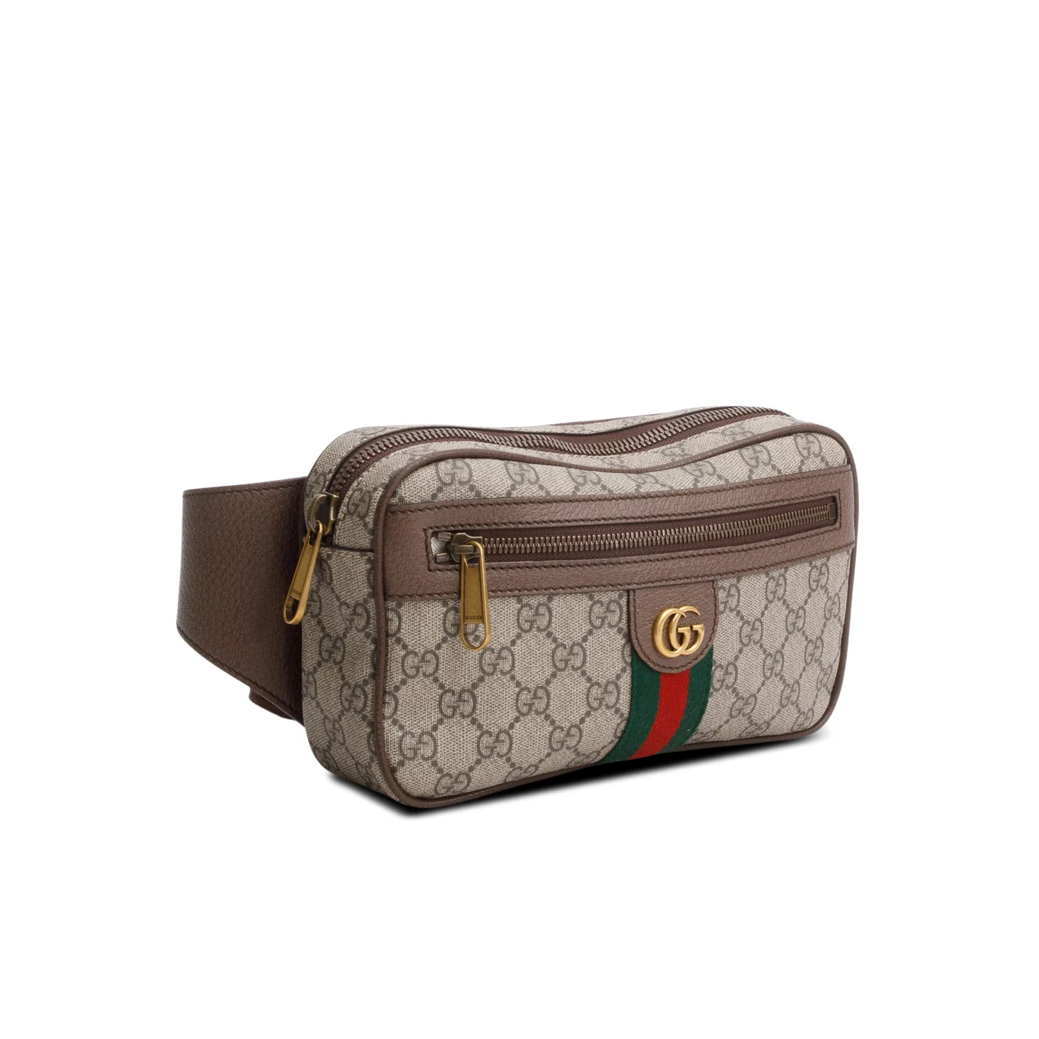Gucci GG Supreme Web Medium Ophidia GG Belt Bag w/ Box - Image 2