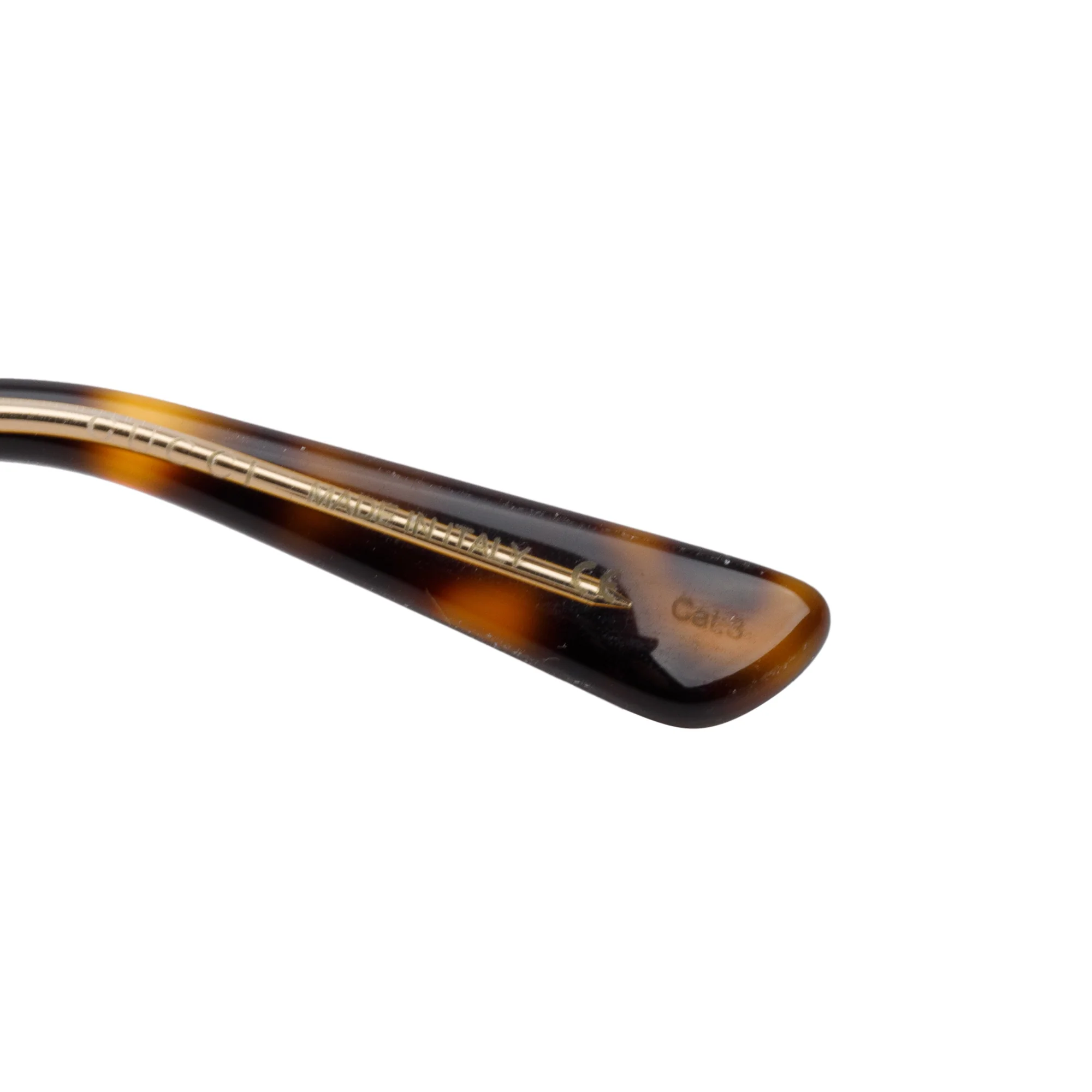 Gucci GG0507S Brown Havana Acetate Round Sunglasses w/ Case - Image 6