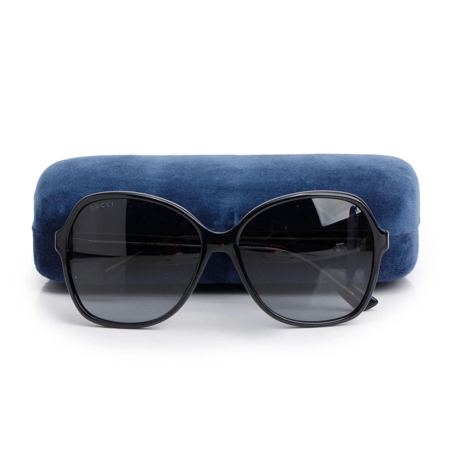 Gucci GG0509S Black Acetate Square GG Sunglasses w/ Case - Image 2