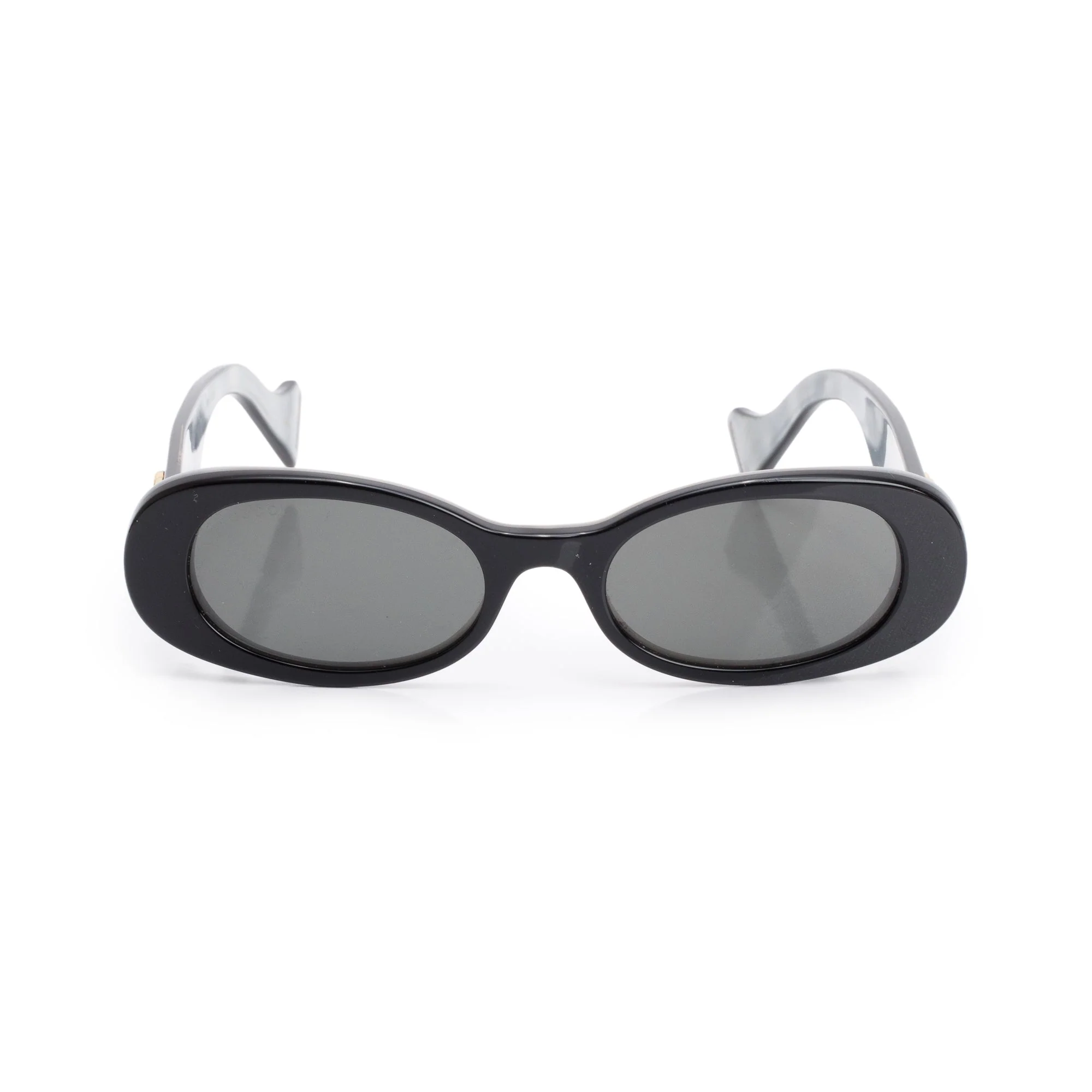 Gucci GG0517/S Black Acetate Interlocking G Oval Sunglasses w/ Case