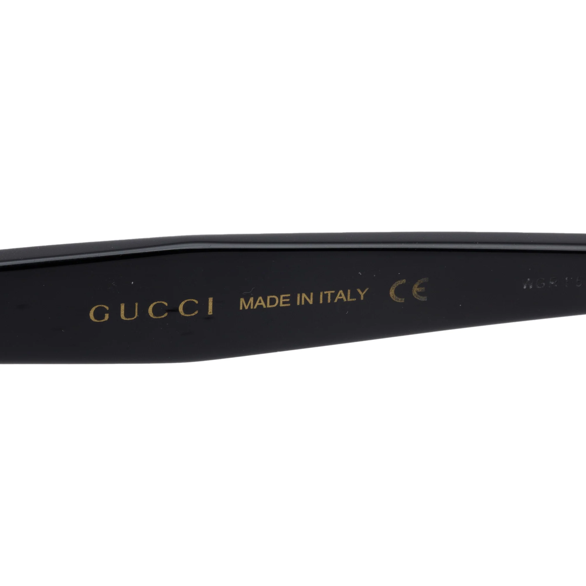 Gucci GG0800SA Black Acetate Sunglasses w/ Case - Image 5