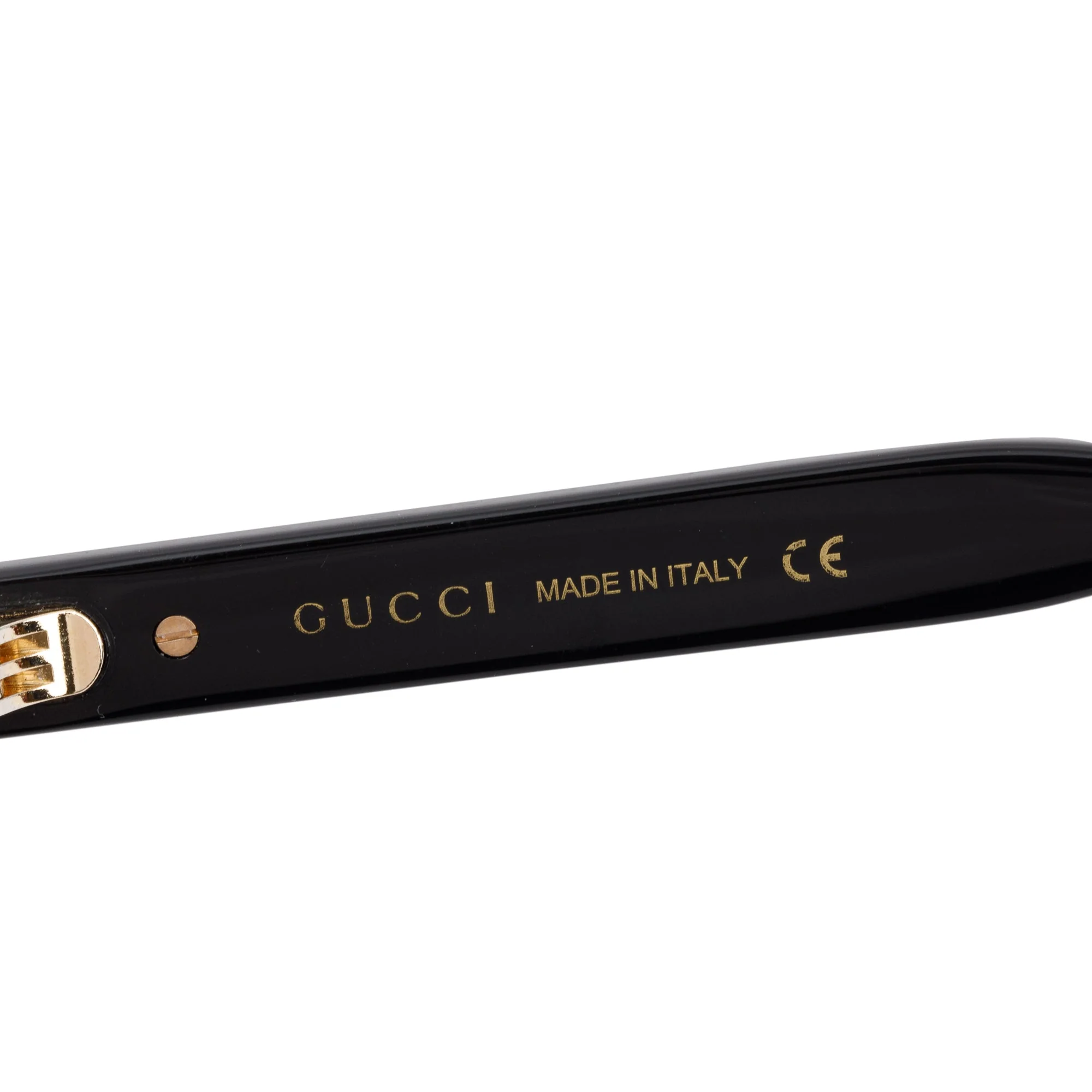 Gucci GG0824S Black Acetate Square Frame Sunglasses w/ Case - Image 5