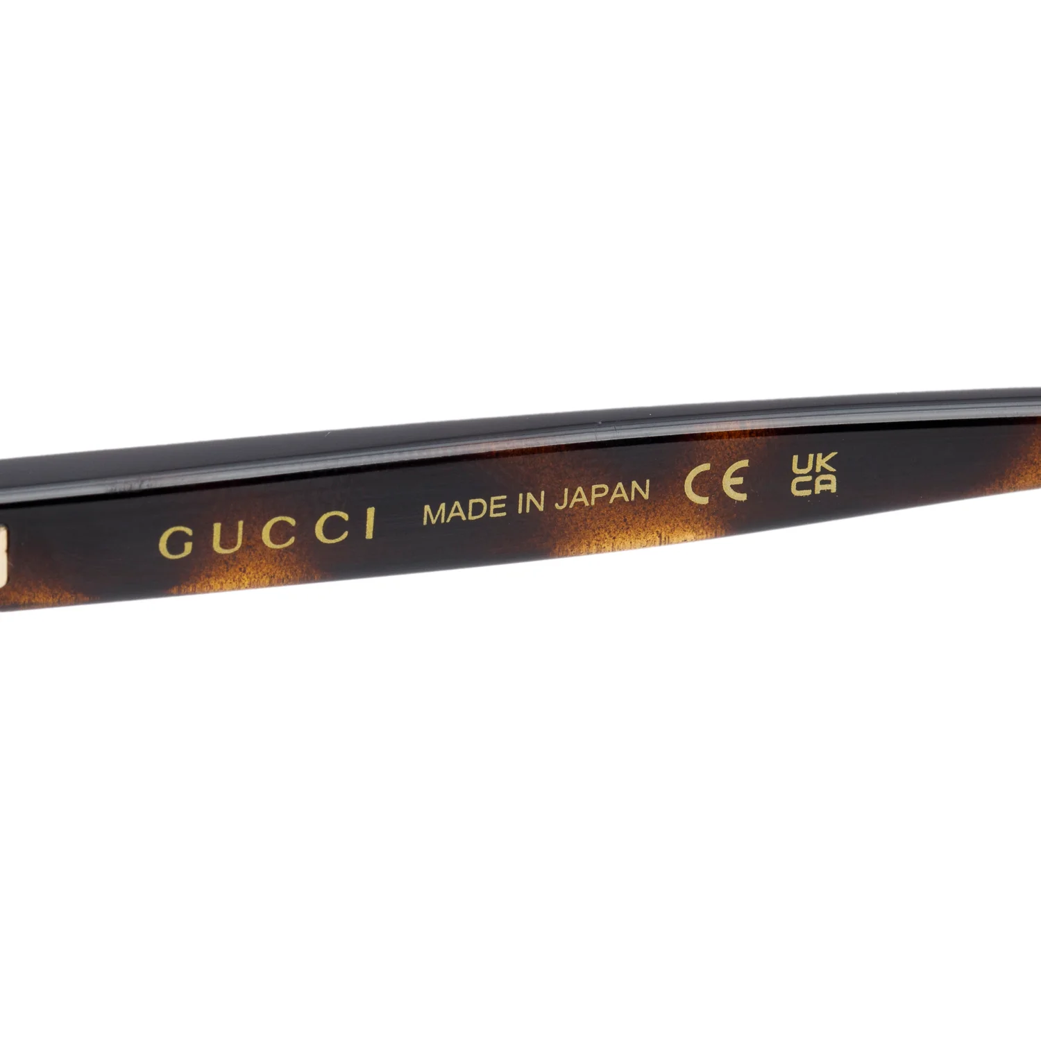 Gucci GG1066S Brown Havana Interlocking GG Butterfly Sunglasses - Image 4