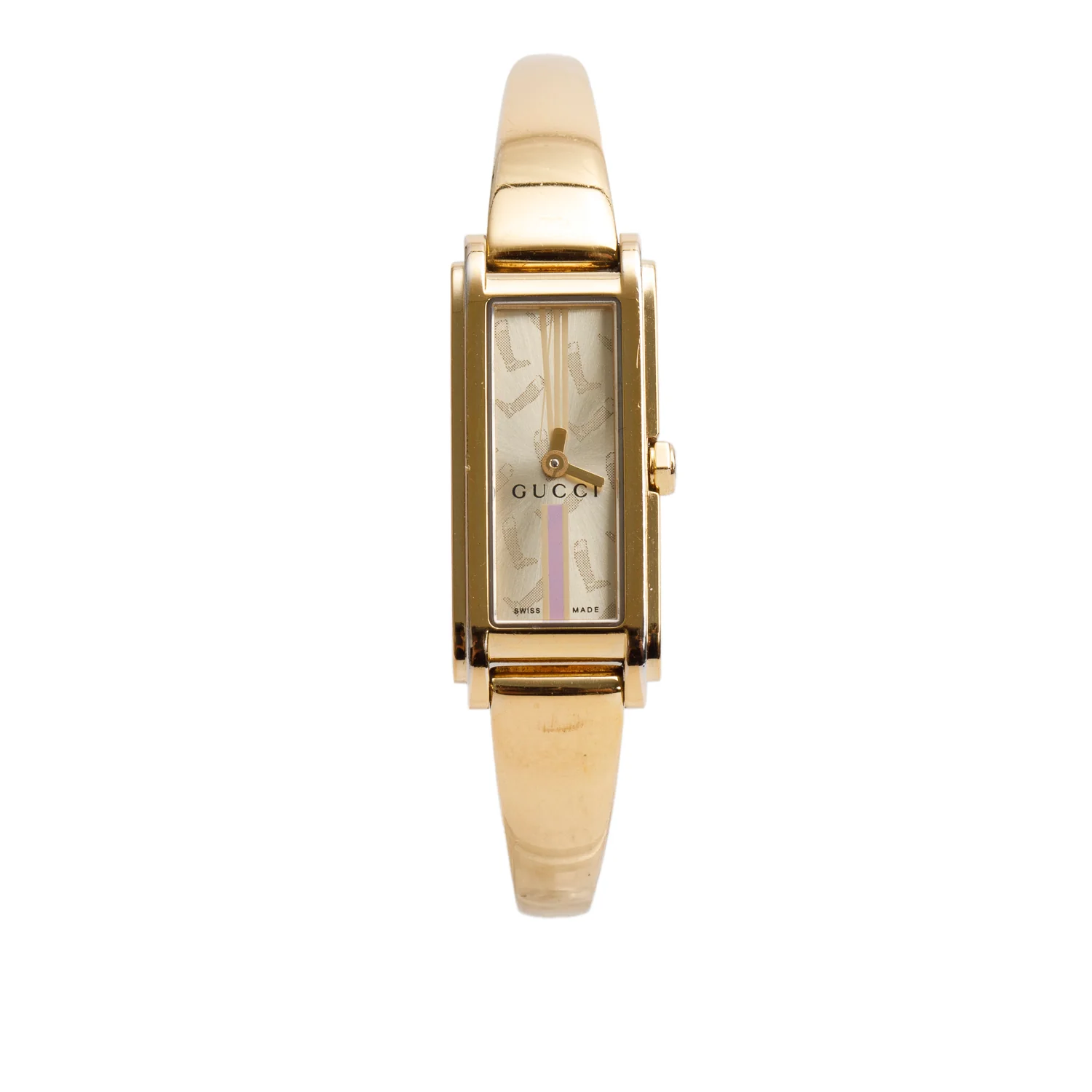 Gucci Gold Plated Stainless Steel 109 Series Watch w/ Box
