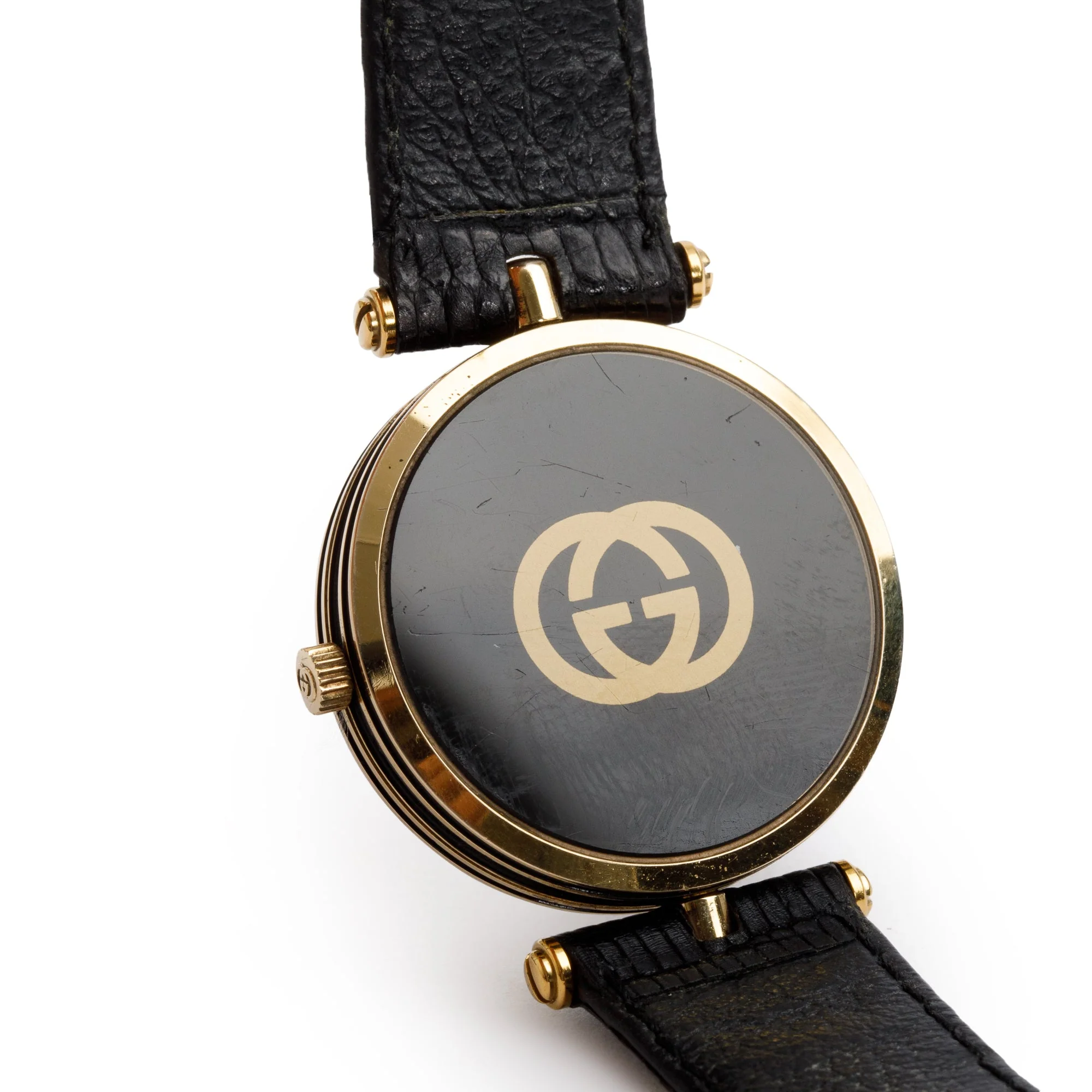 Gucci Gold Plated Stainless Steel 2000M 30 MM Watch w/ Box - Image 5
