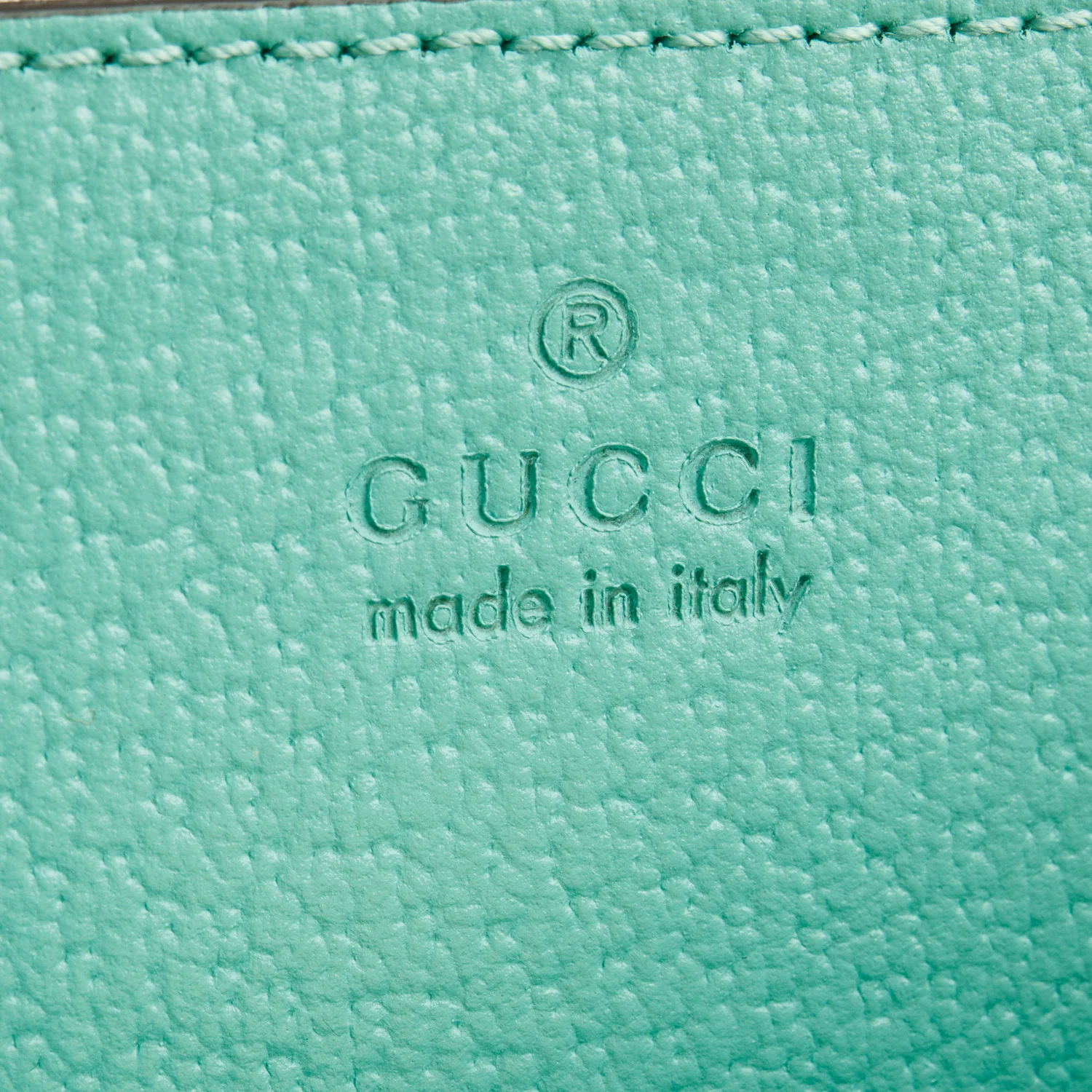 Gucci Green Calfskin Leather Trim Jumbo GG Canvas Small Ophidia Dome Crossbody Bag - Image 9