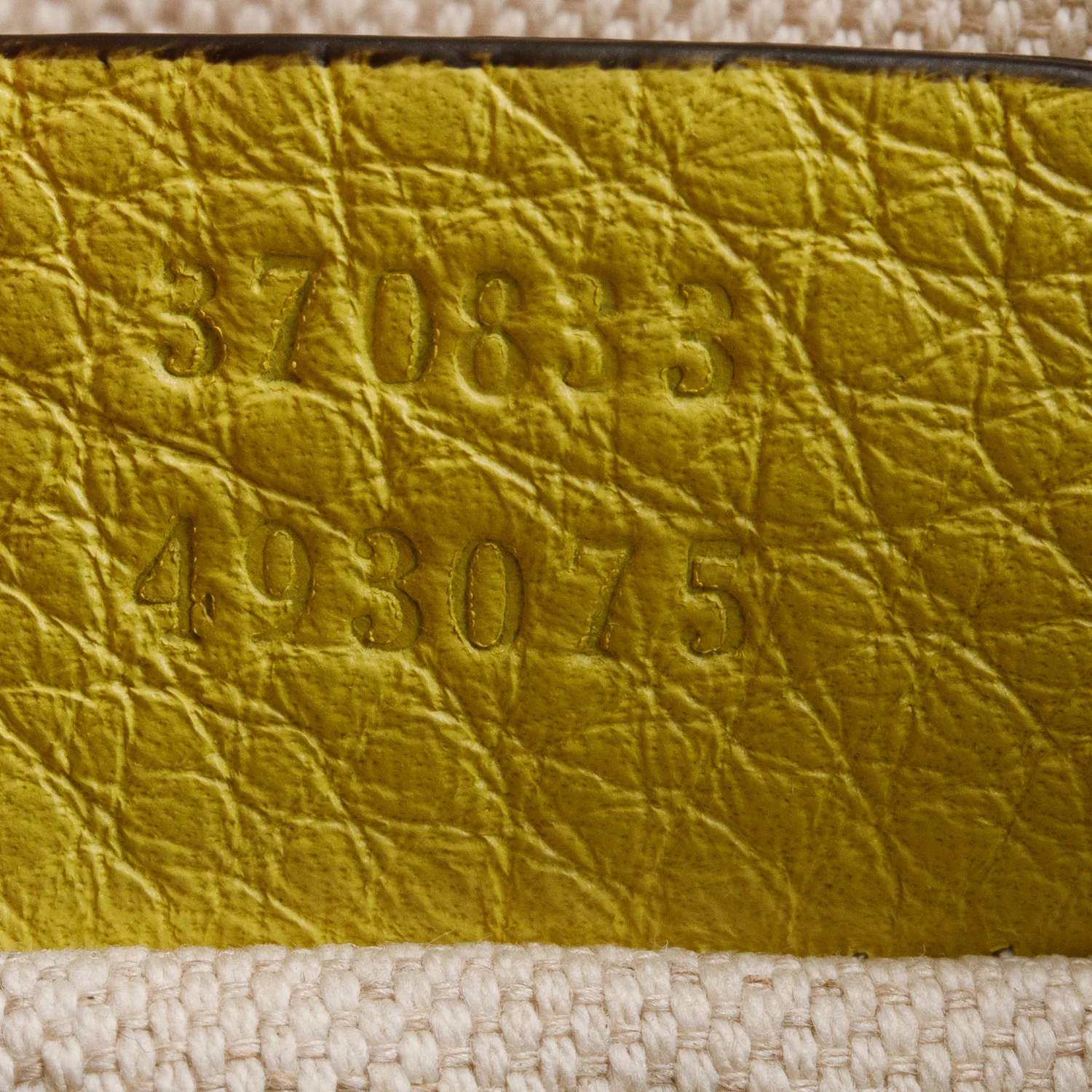 Gucci Green Cellaries Calfskin Medium Bamboo Backpack - Image 8