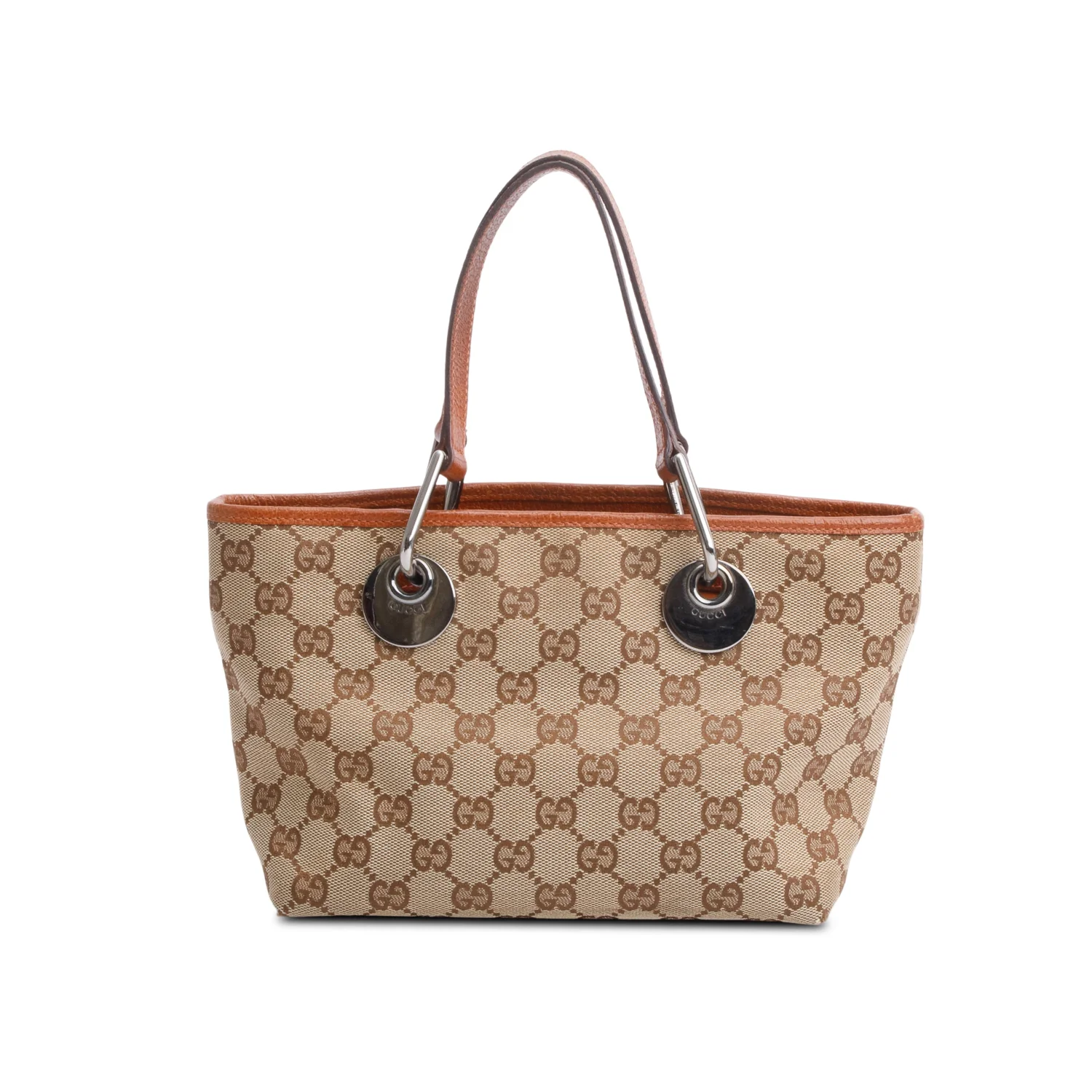 Gucci Monogram Canvas Mini Eclipse Tote - Image 3