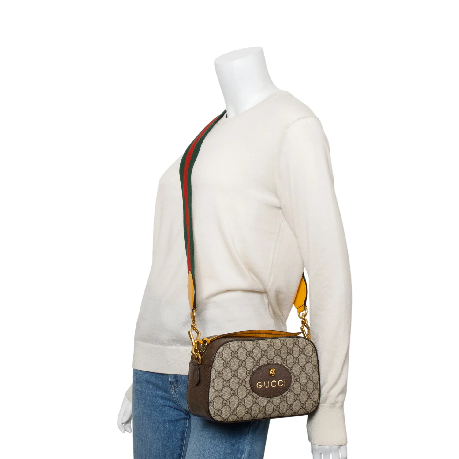 Gucci Neo Vintage GG Supreme Messenger Bag w/ Box - Image 2