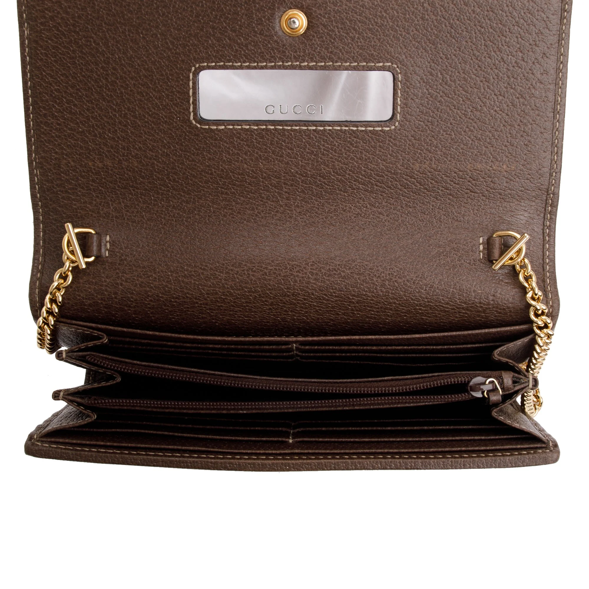 Gucci Ophidia GG Chain Wallet - Image 11