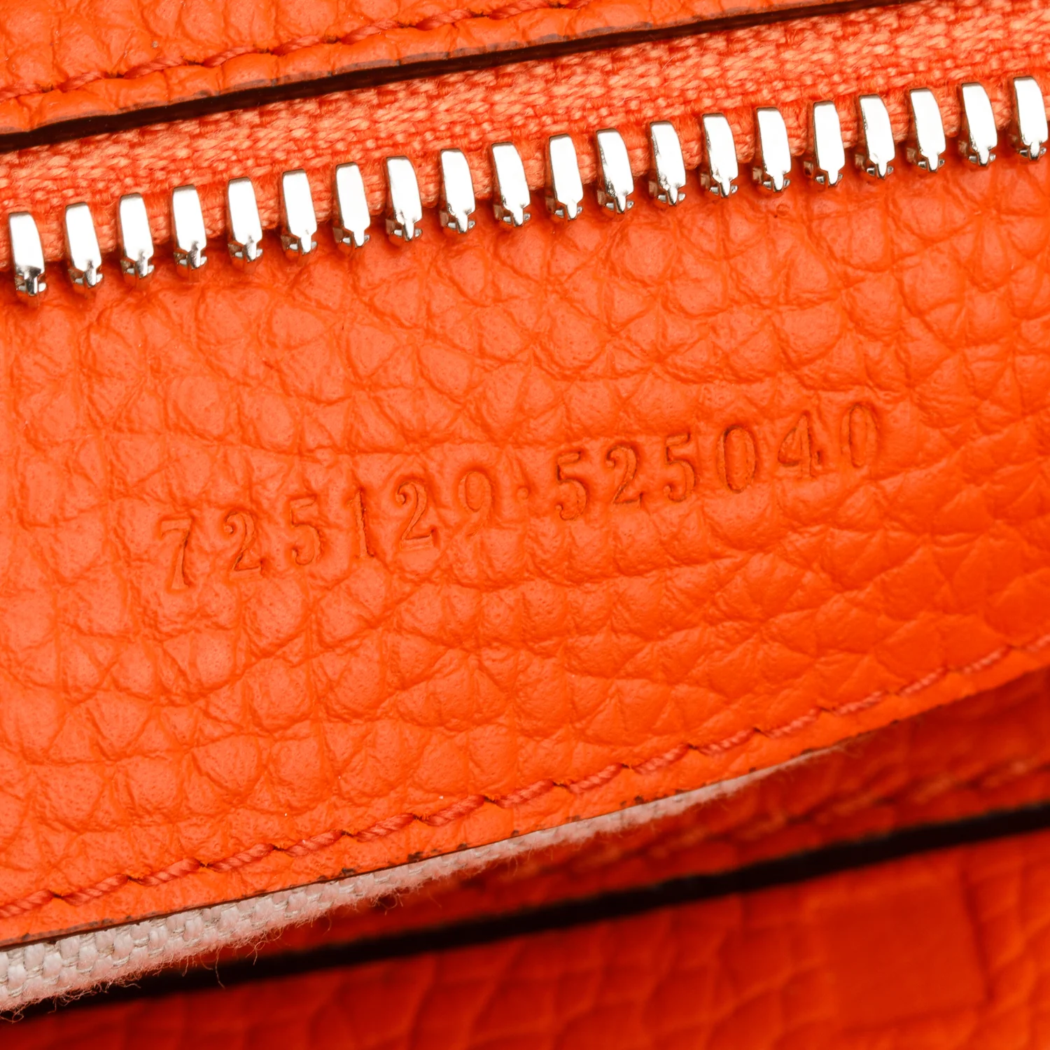 Gucci Orange Jumbo GG Leather Large Duffle Bag w/ Strap - Image 9