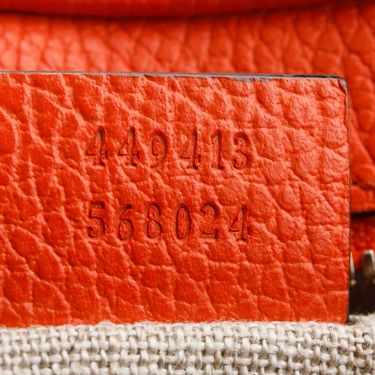 Gucci Orange Monogram Mini Bree Camera Bag - Image 10