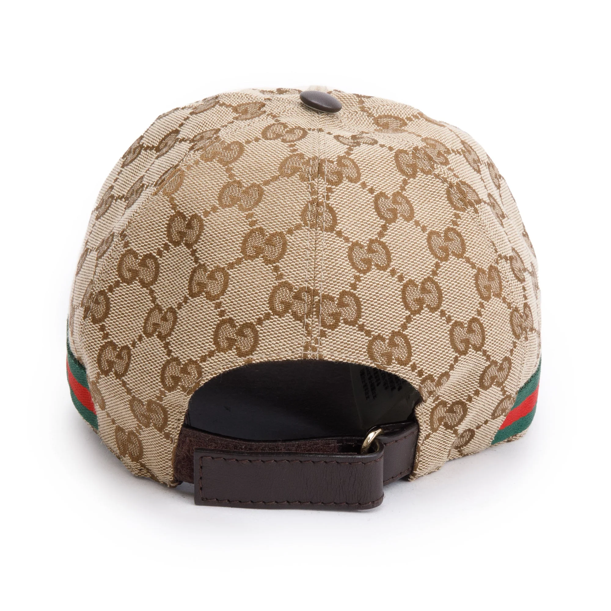 Gucci Original GG Canvas Baseball Hat with Web, Size S 57 w/ Box - Image 4