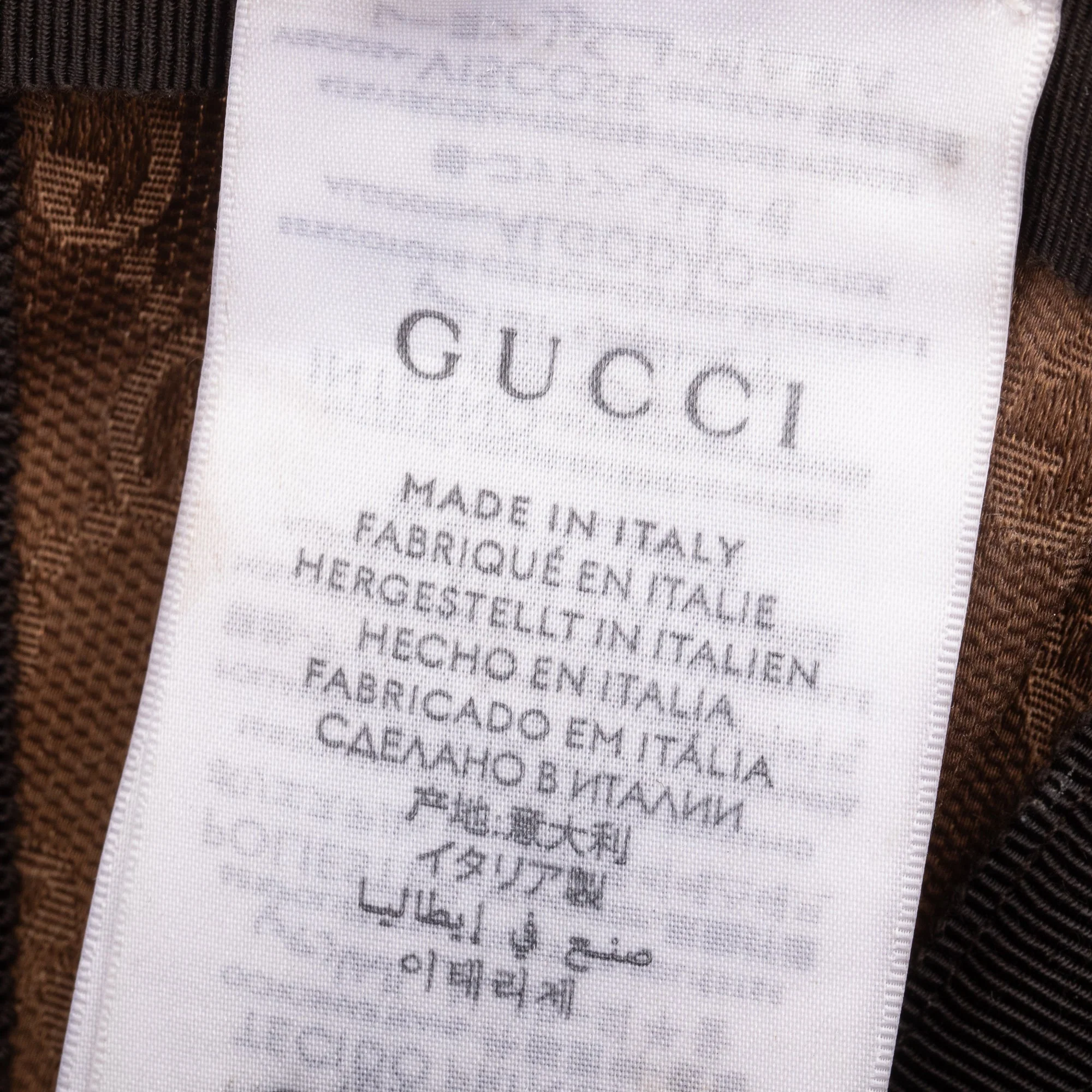 Gucci Original GG Canvas Baseball Hat with Web, Size XL 60 - Image 5
