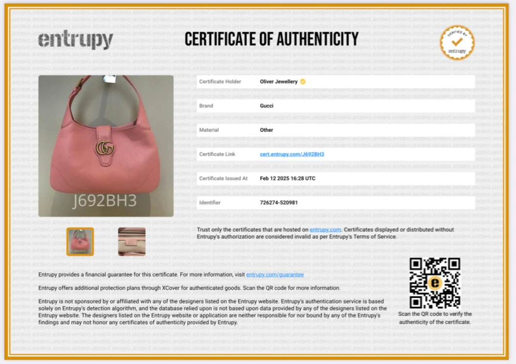 Gucci Pink Calfskin Leather Double GG Medium Aphrodite Shoulder Bag w/ Box - Image 10