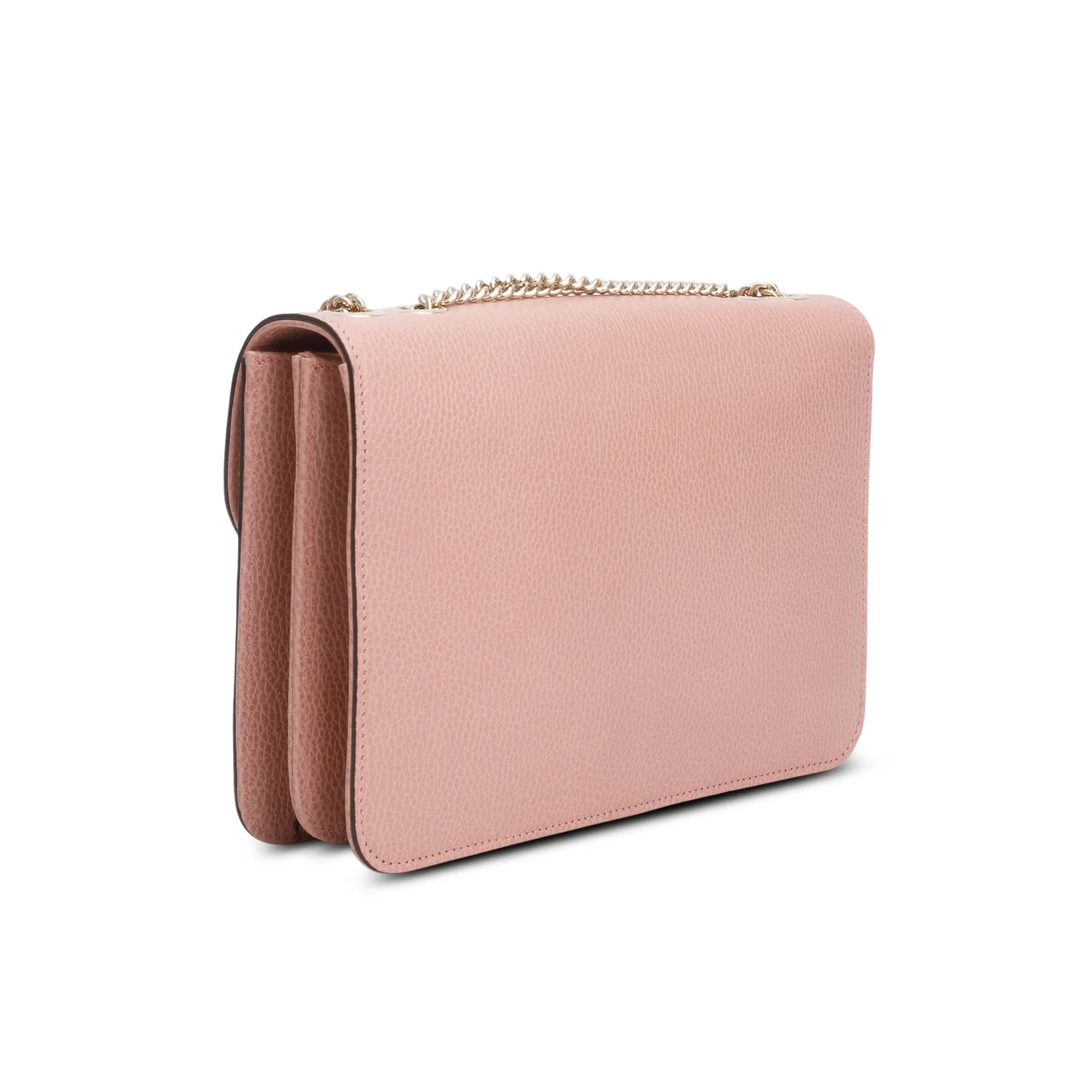 Gucci Pink Calfskin Leather Medium Dollar Interlocking GG Shoulder Bag w/ Box - Image 7
