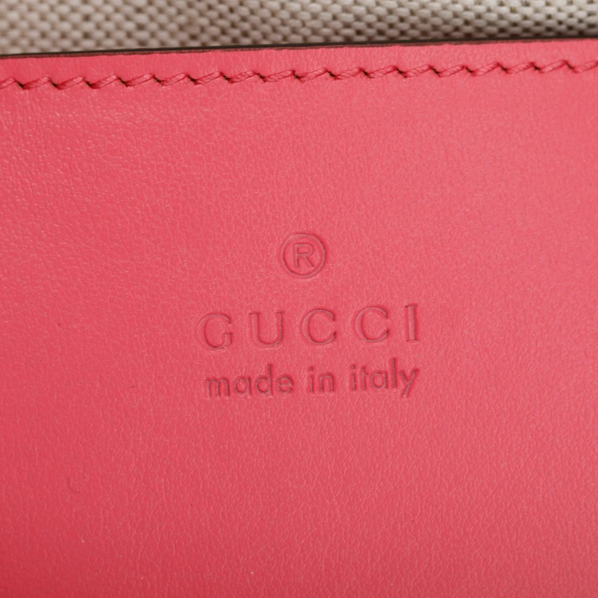 Gucci Pink GG Marmont Matelasse Leather Mini Top Handle Bag - Image 9
