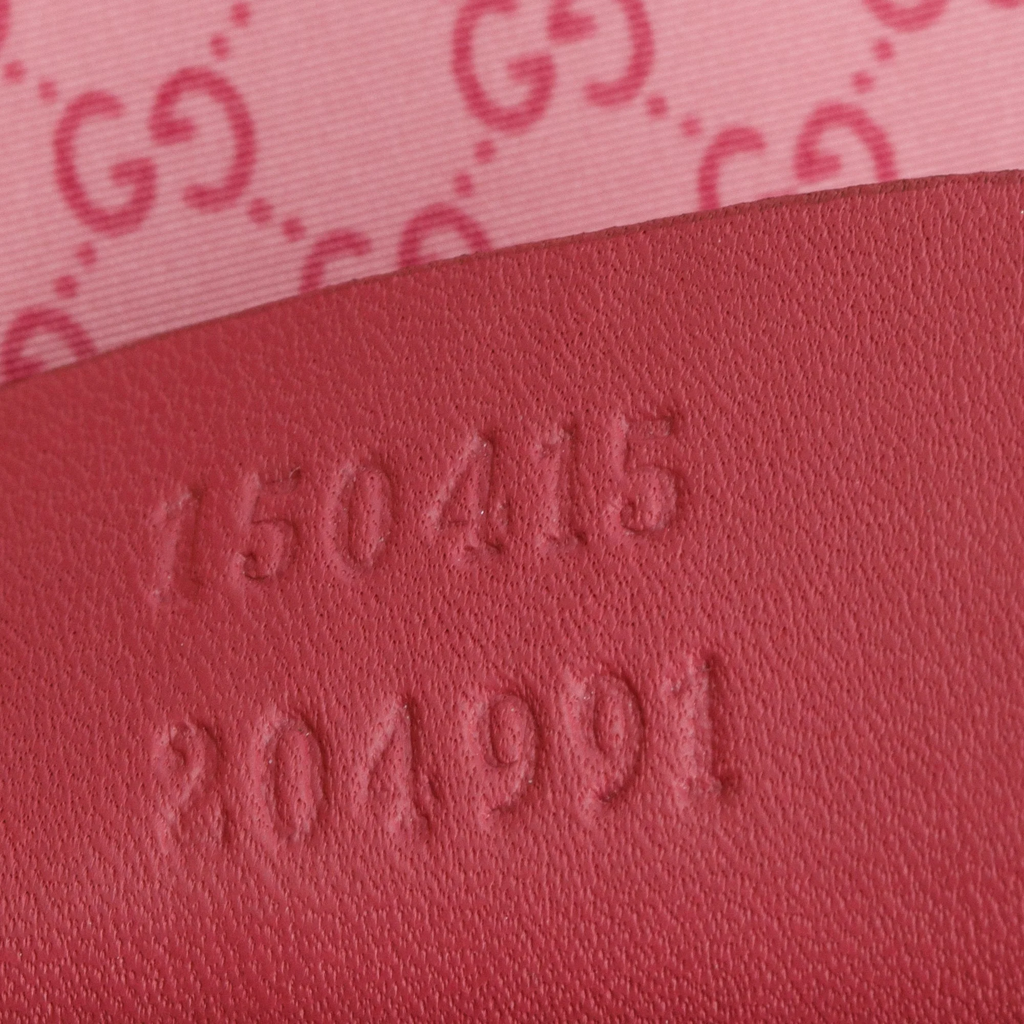 Gucci Pink Micro GG Canvas Clutch - Image 7