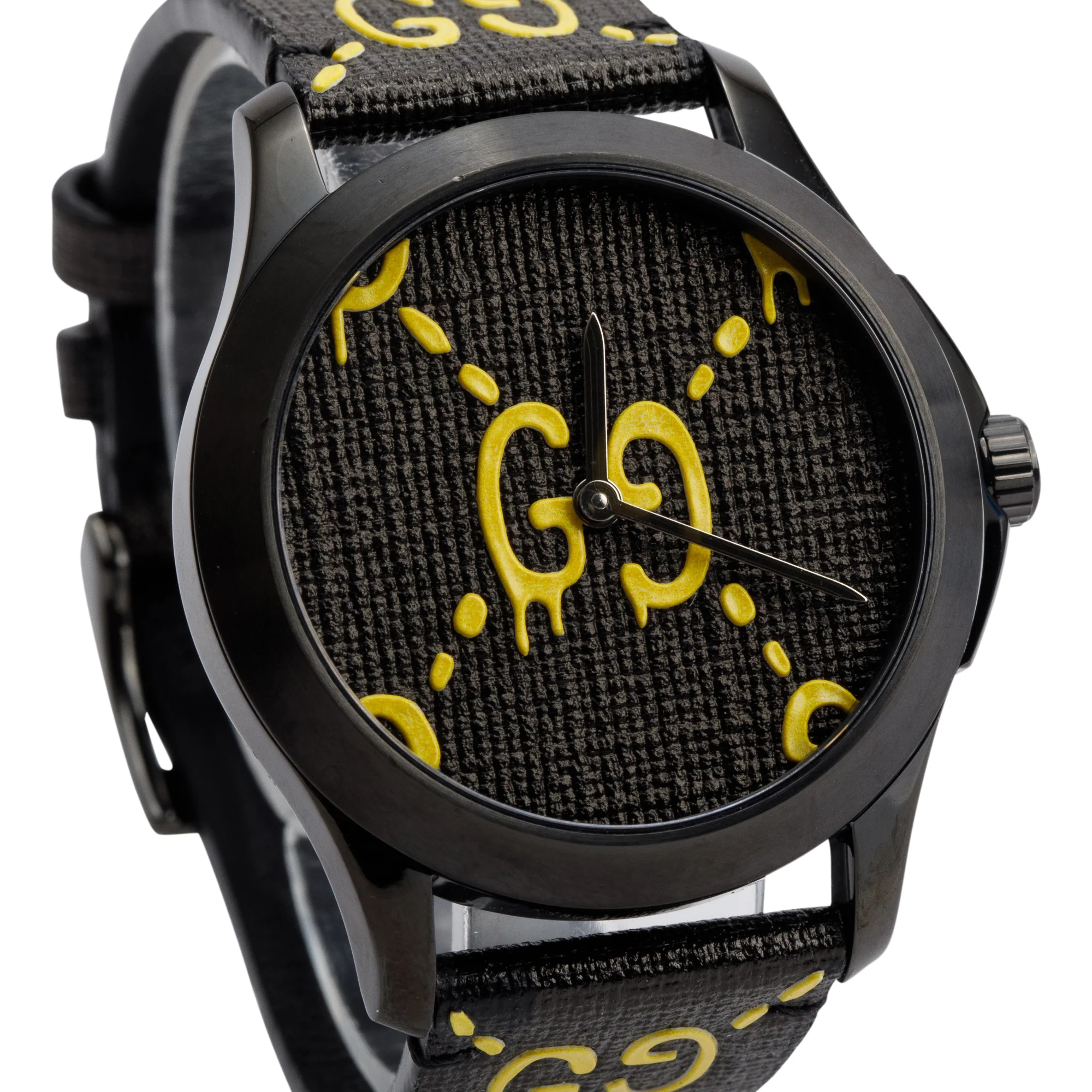 Gucci PVD Stainless Steel Ghost G-Timeless 38 MM Quartz Watch - Image 2