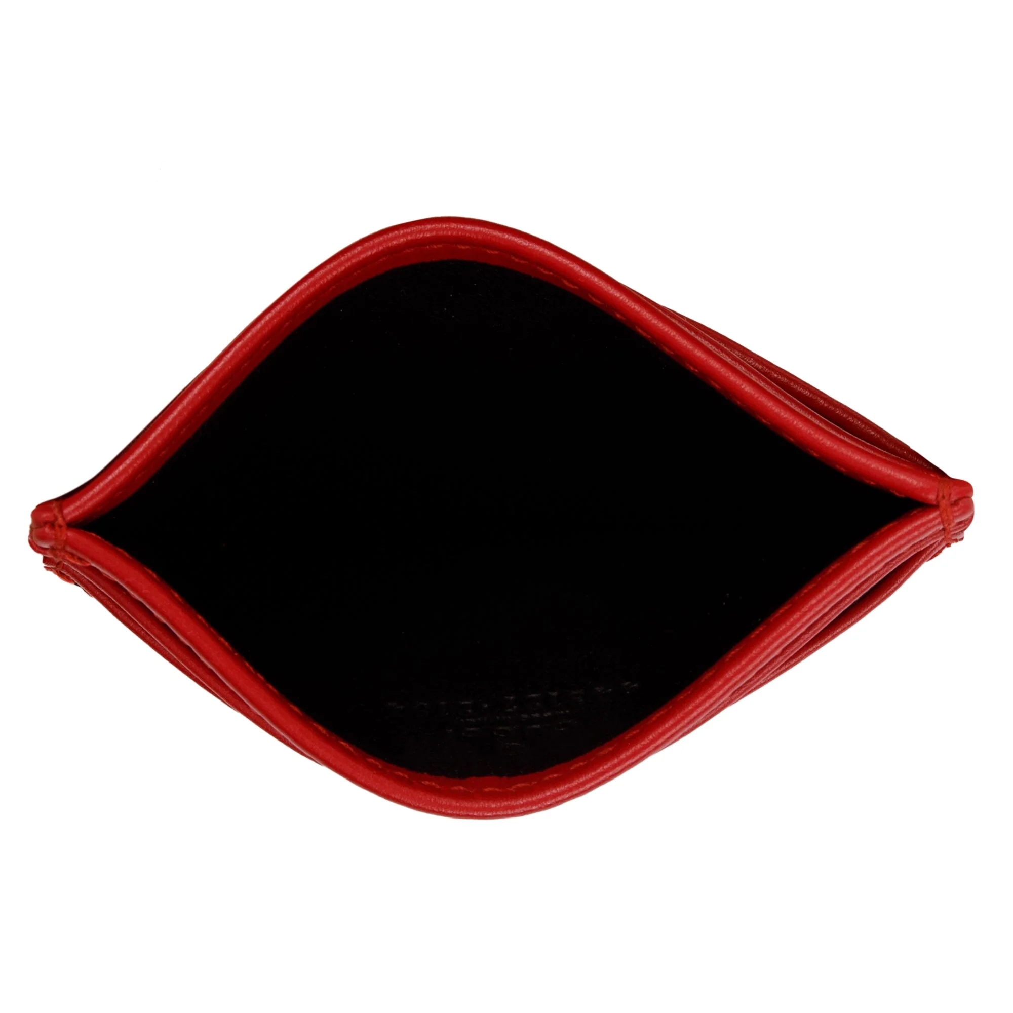Gucci Red Calfskin Leather GG Marmont Card Holder w/ Box - Image 8