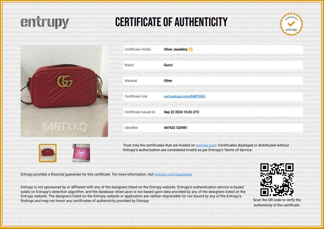 Gucci Red GG Marmont Matelasse Small Shoulder Bag - Image 11