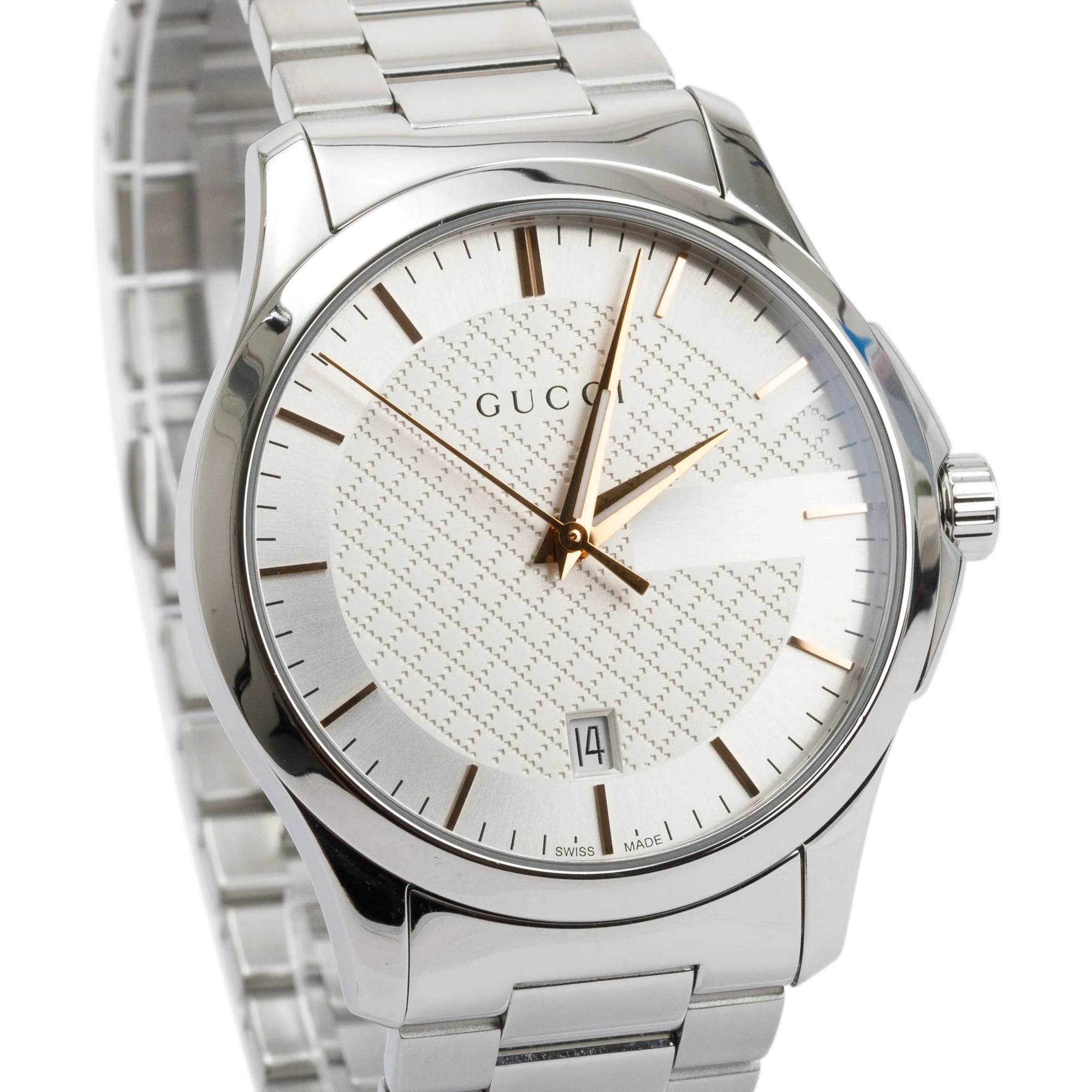 Gucci Stainless Steel G-Timeless 38 MM Watch - Image 2