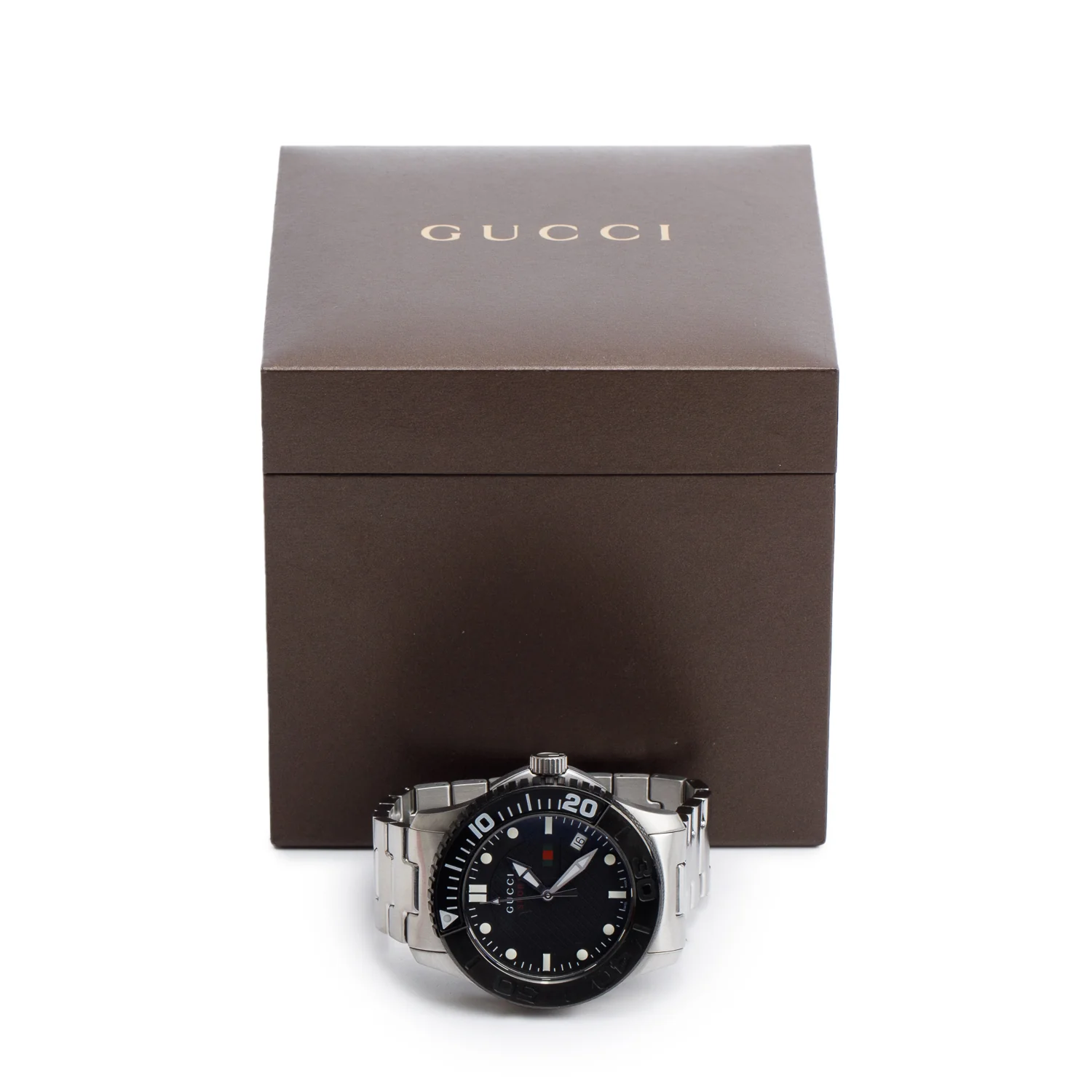 Gucci Stainless Steel G-Timeless Sport 44 MM Quartz Watch w/ Box & Papers YA126249 - Image 2