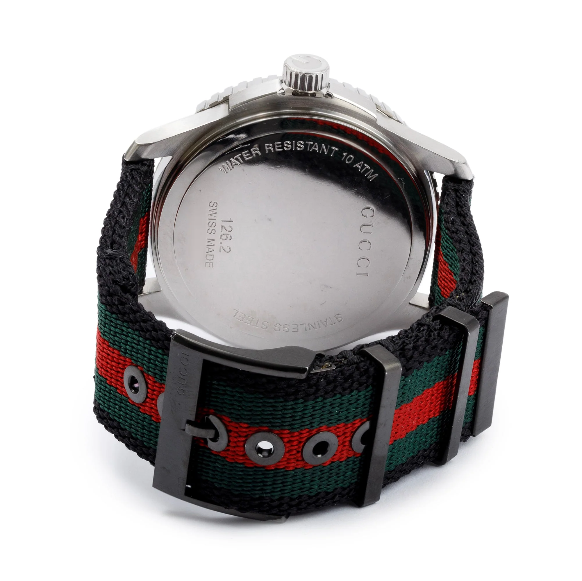 Gucci Stainless Steel G-Timeless XL Sport 44 MM Watch w/ Box & Papers - Image 4
