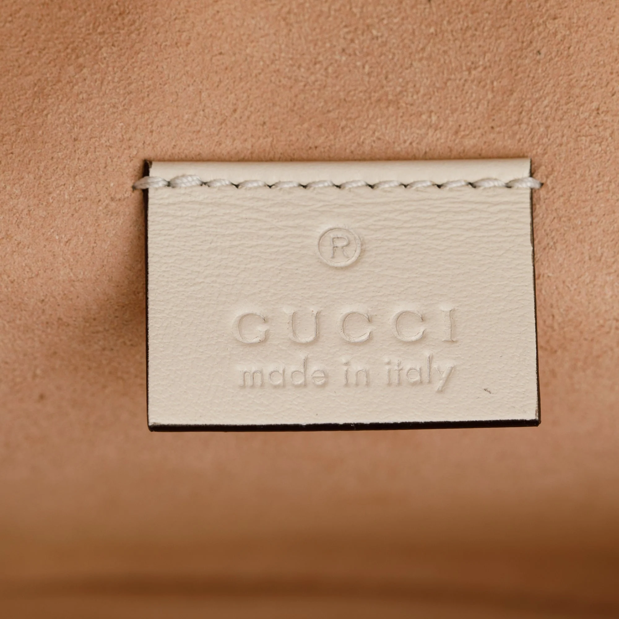 Gucci White GG Marmont Matelasse Mini Round Backpack - Image 7