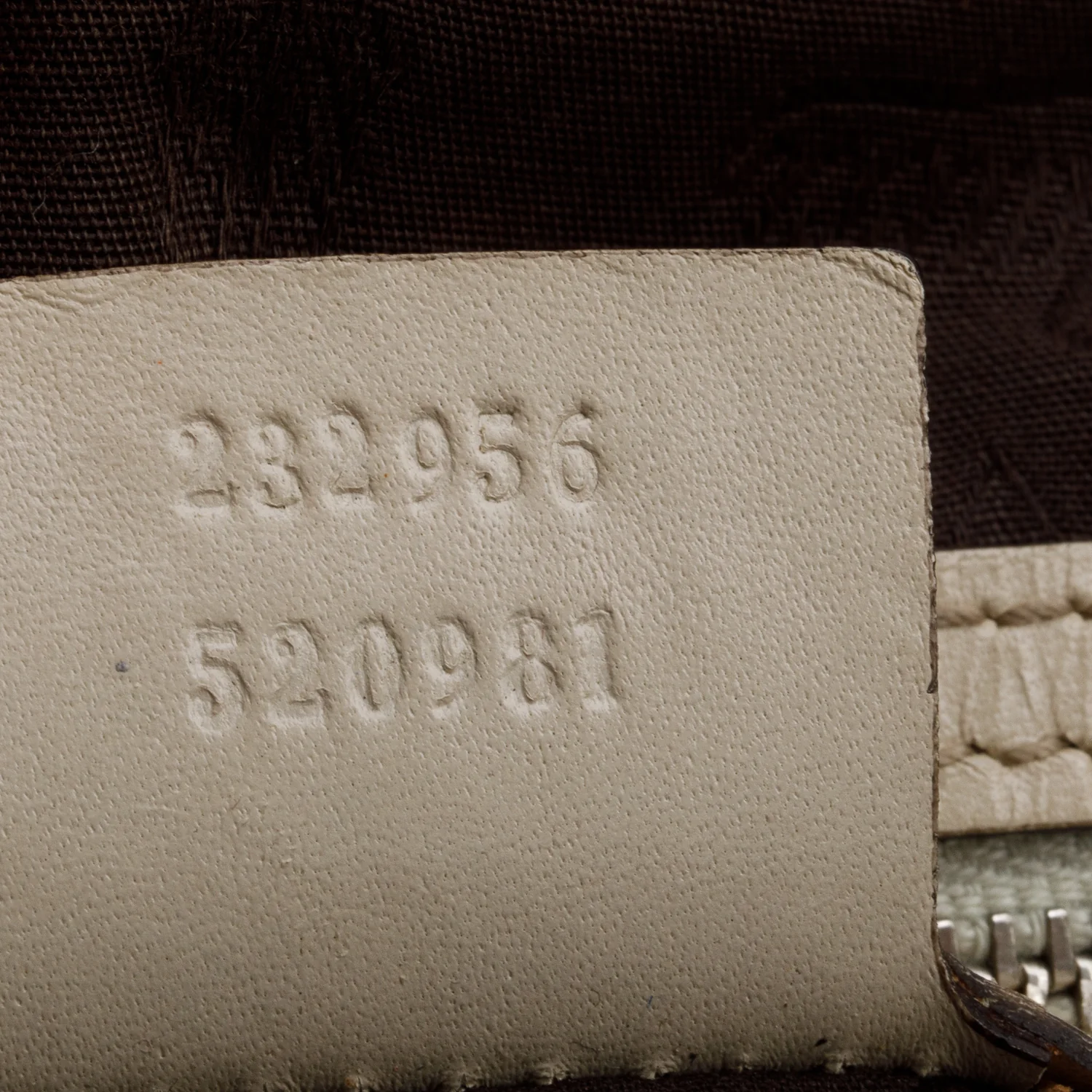 Gucci White Leather Trim GG Canvas Large Twin Tote - Image 9
