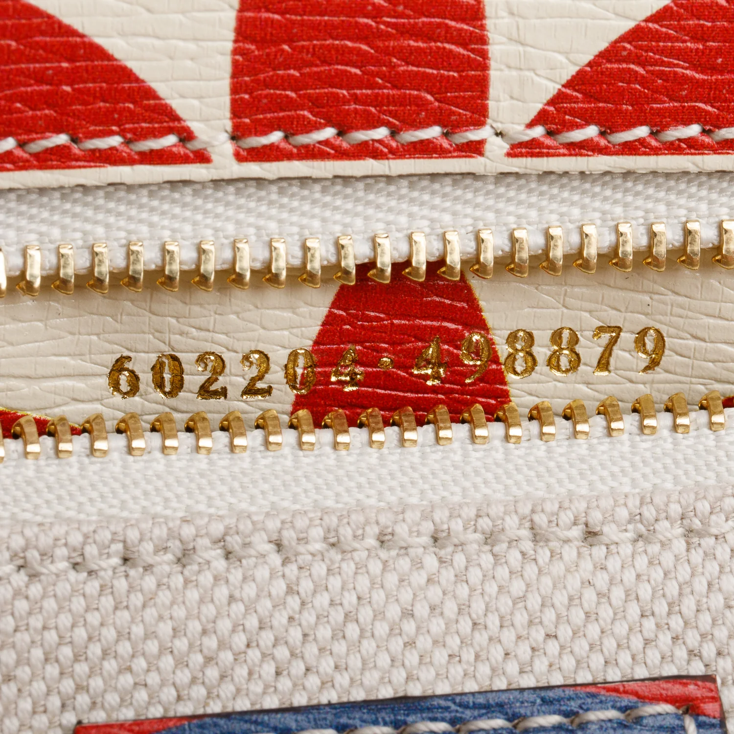 Gucci X Adidas Limited Edition Blue/Red Trefoil Printed Leather Horsebit 1955 Small Shoulder Bag - Image 10