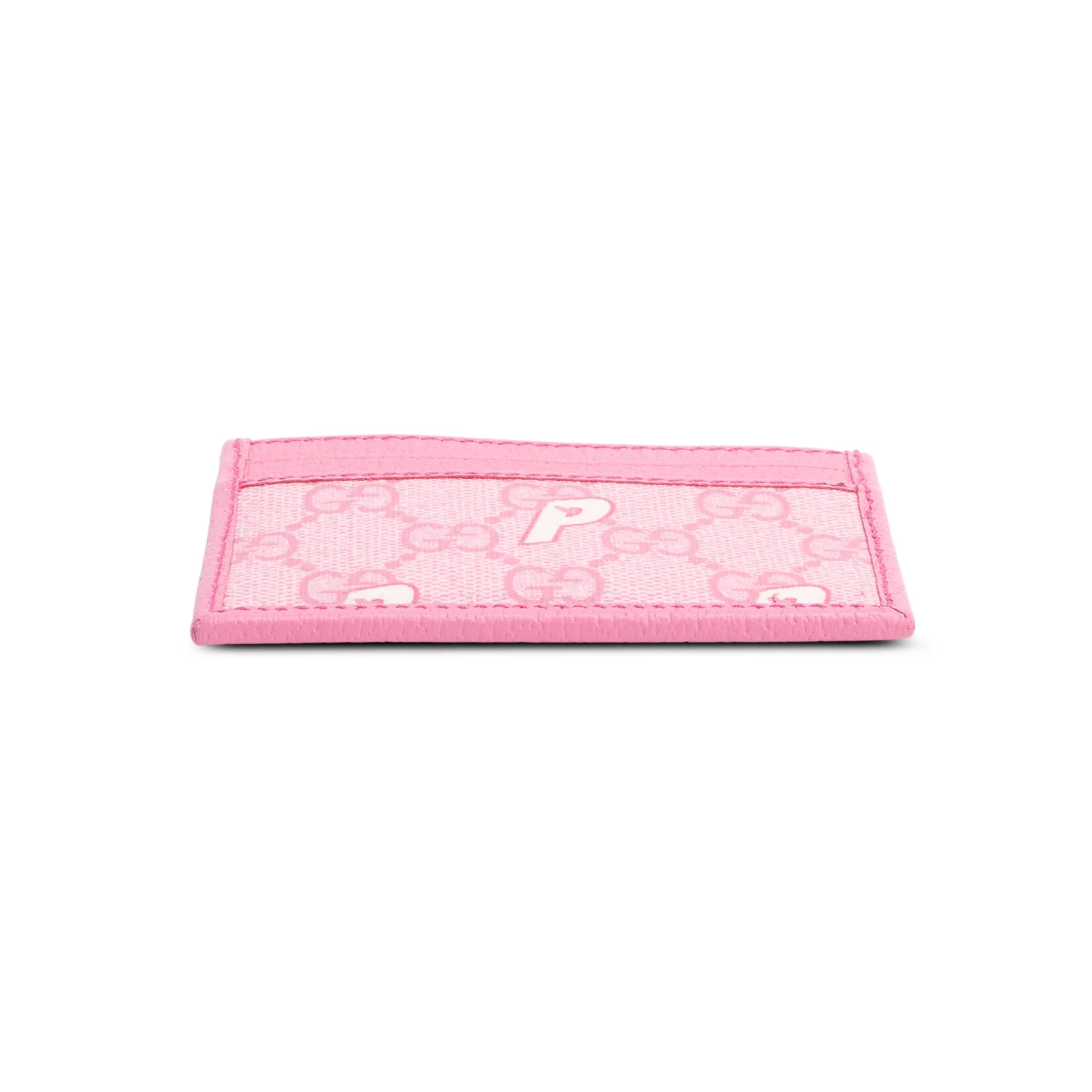 Gucci x Palace Pink GG-P Supreme Monogram Calfskin Card Holder - Image 5