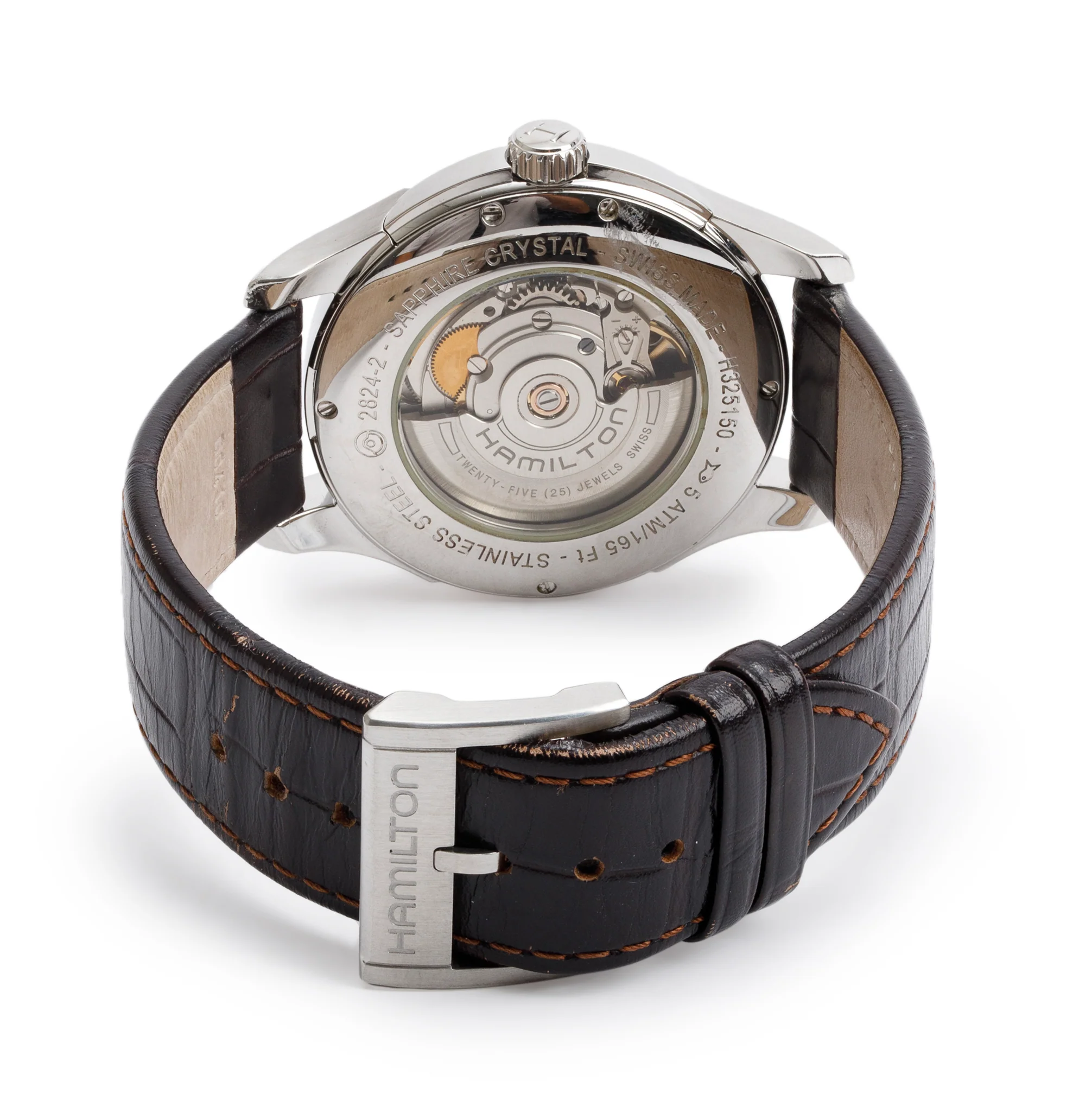 Hamilton Stainless Steel Jazzmaster Viewmatic 40 MM Automatic Watch - Image 3