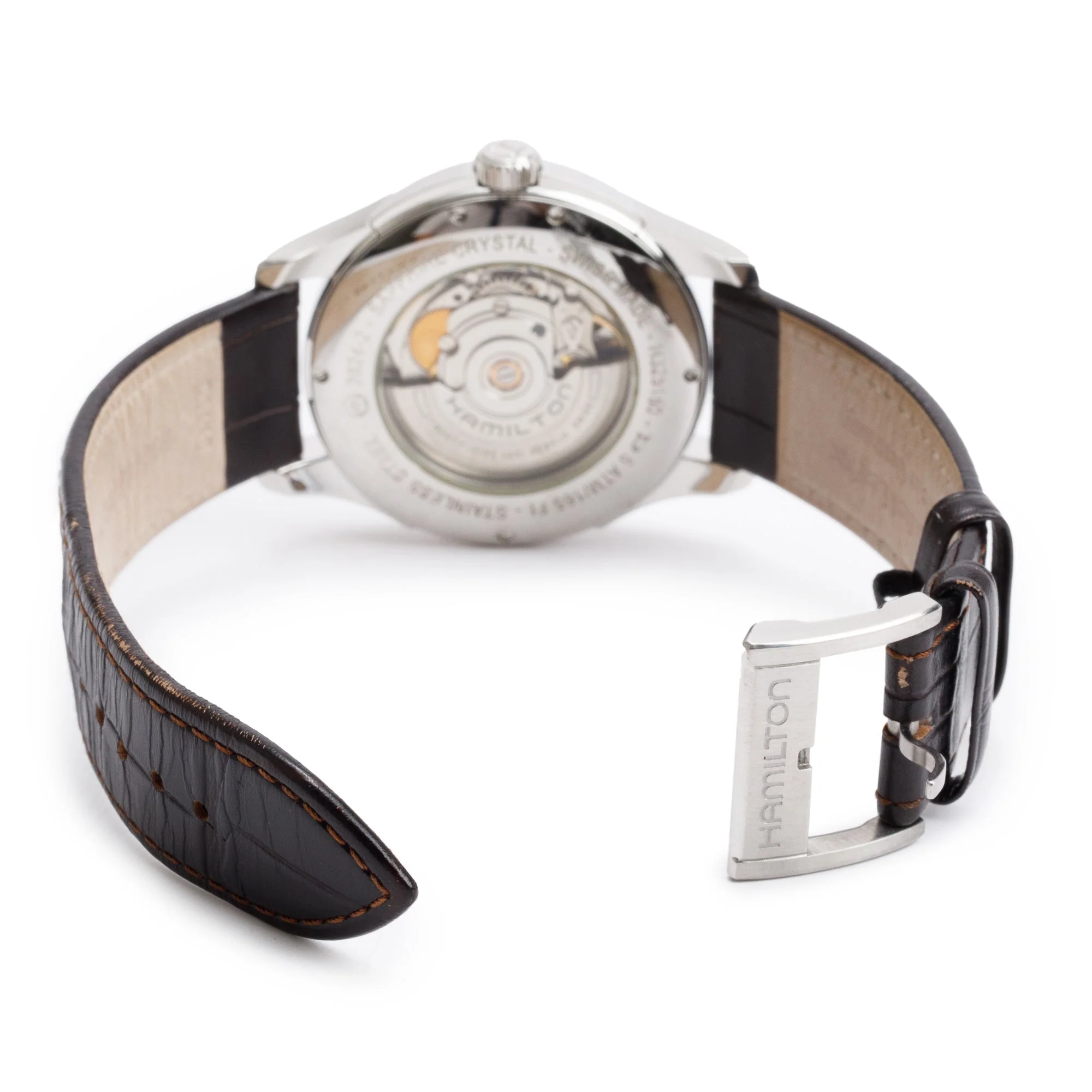 Hamilton Stainless Steel Jazzmaster Viewmatic 40 MM Automatic Watch - Image 4