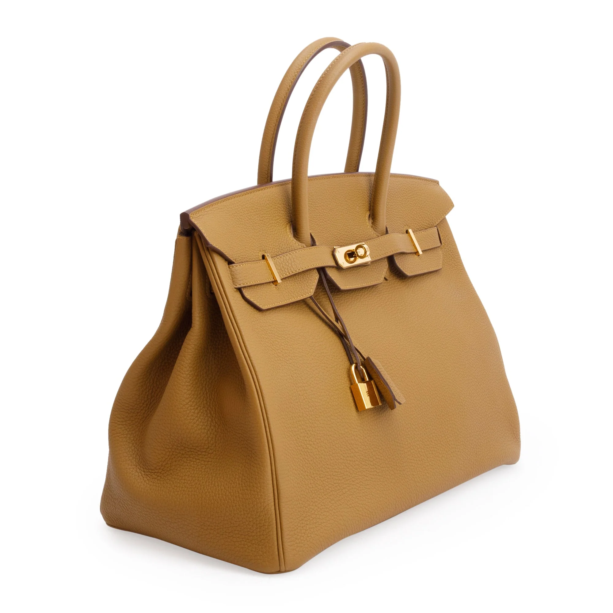 Hermes 2020 Sesame Togo Birkin 35 w/ Box - Image 3