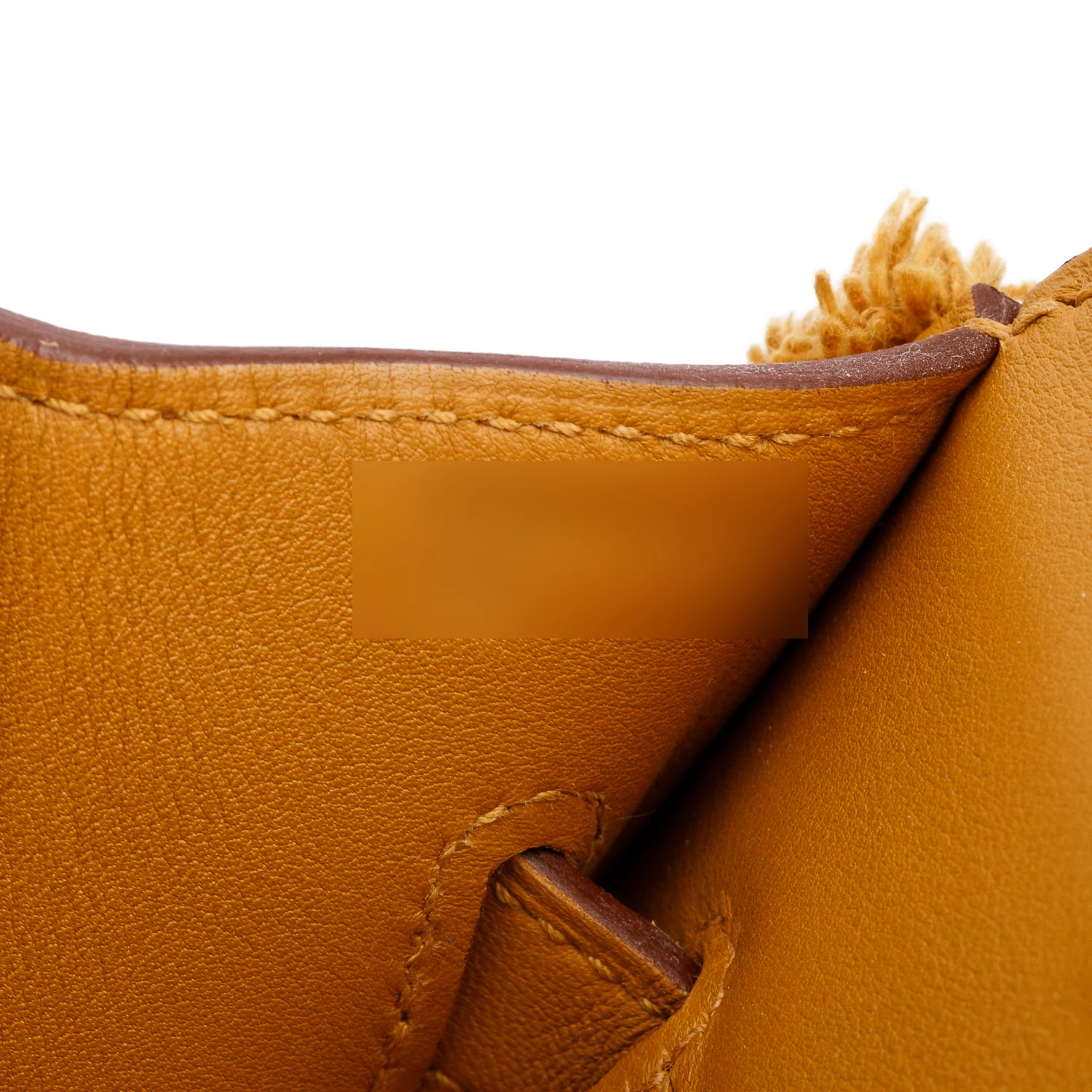 Hermes 2021 Limited Edition Sesame Swift And Ecru Toile H Fray Fray Birkin 35 - Image 8