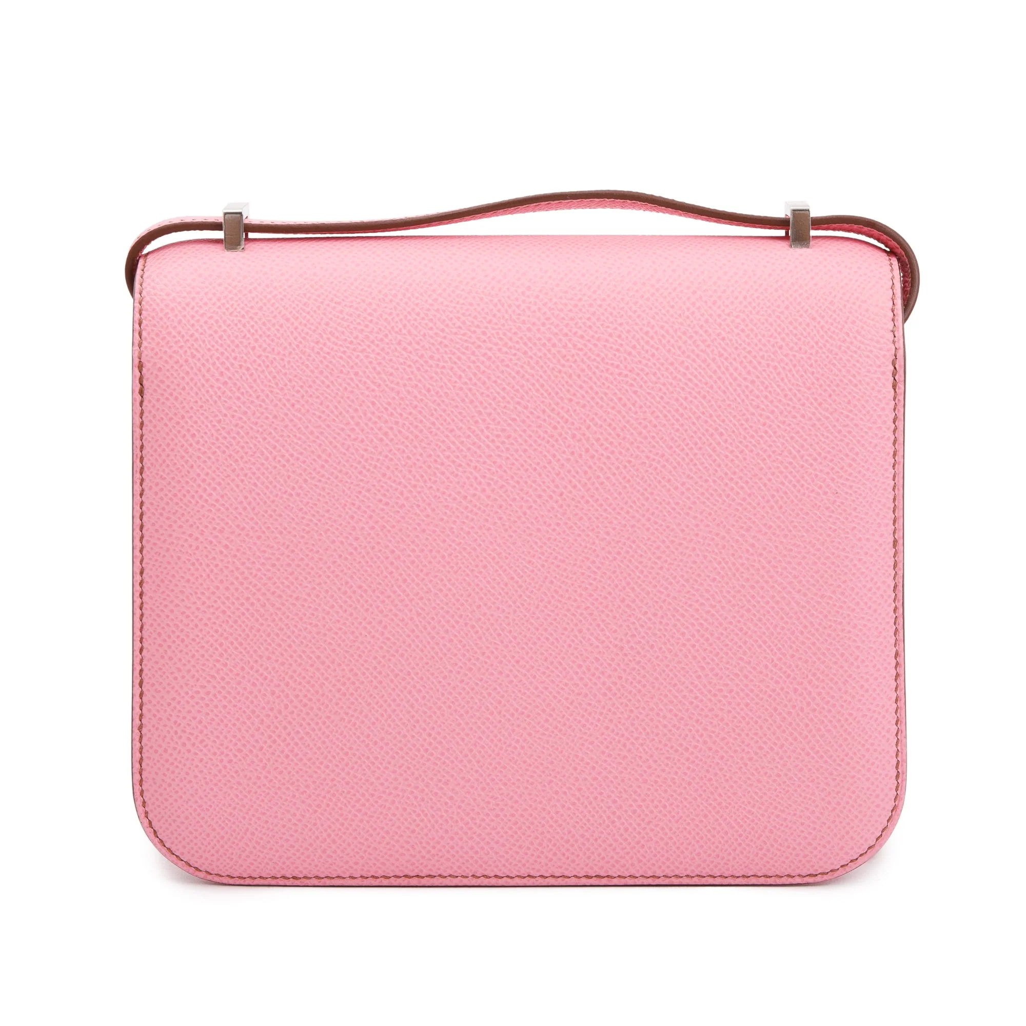 Hermes 2021 Rose Confetti Epsom Leather Mini Constance 18 w/ Box - Image 5