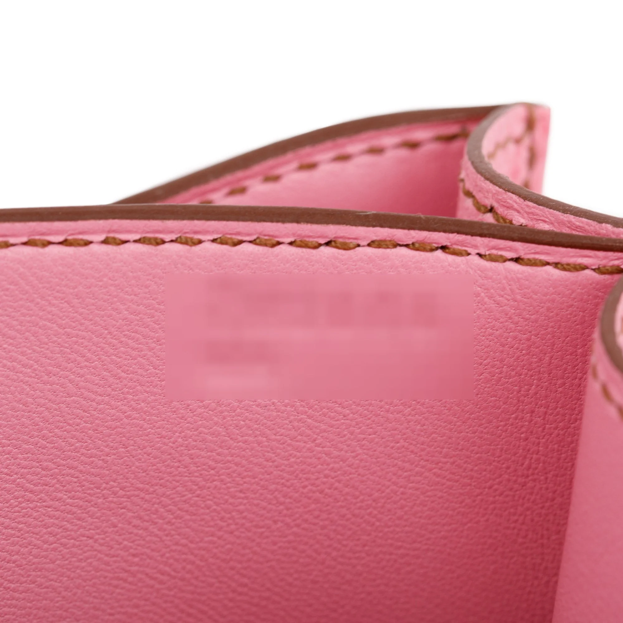 Hermes 2021 Rose Confetti Epsom Leather Mini Constance 18 w/ Box - Image 9