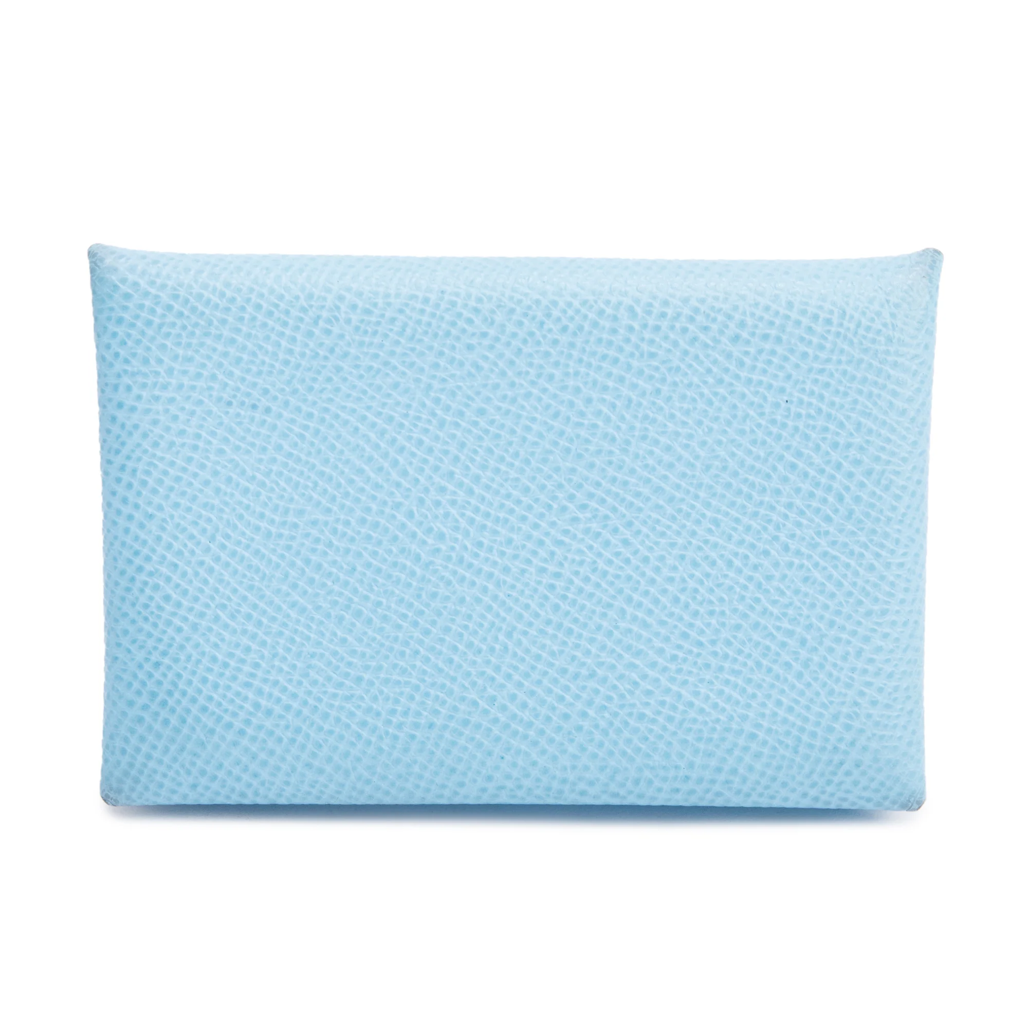 Hermes 2022 Bleu Du Nord Epsom Calvi Card Holder w/ Box