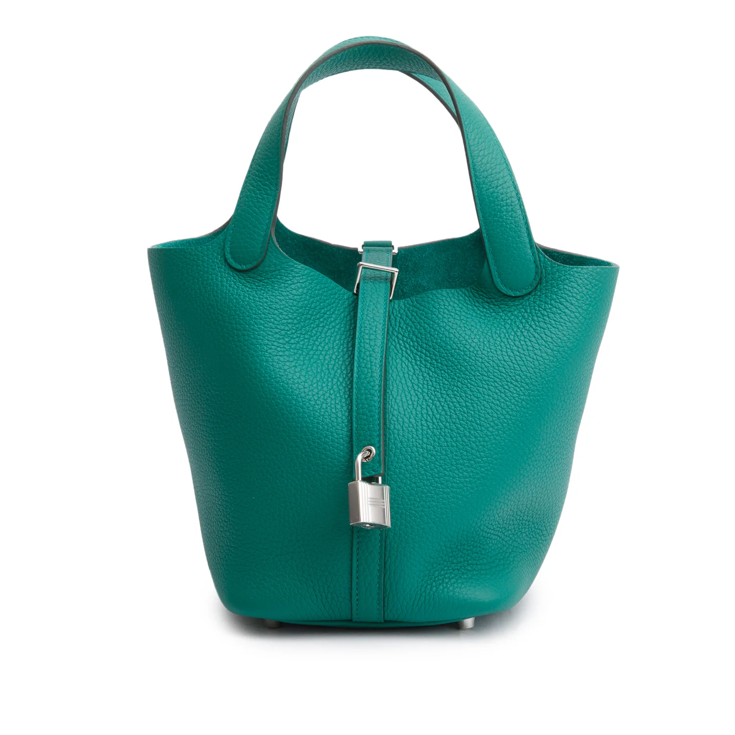 Hermes 2024 Vert Vertigo Taurillon Clemence Picotin Lock 18 w/ Box & Receipt